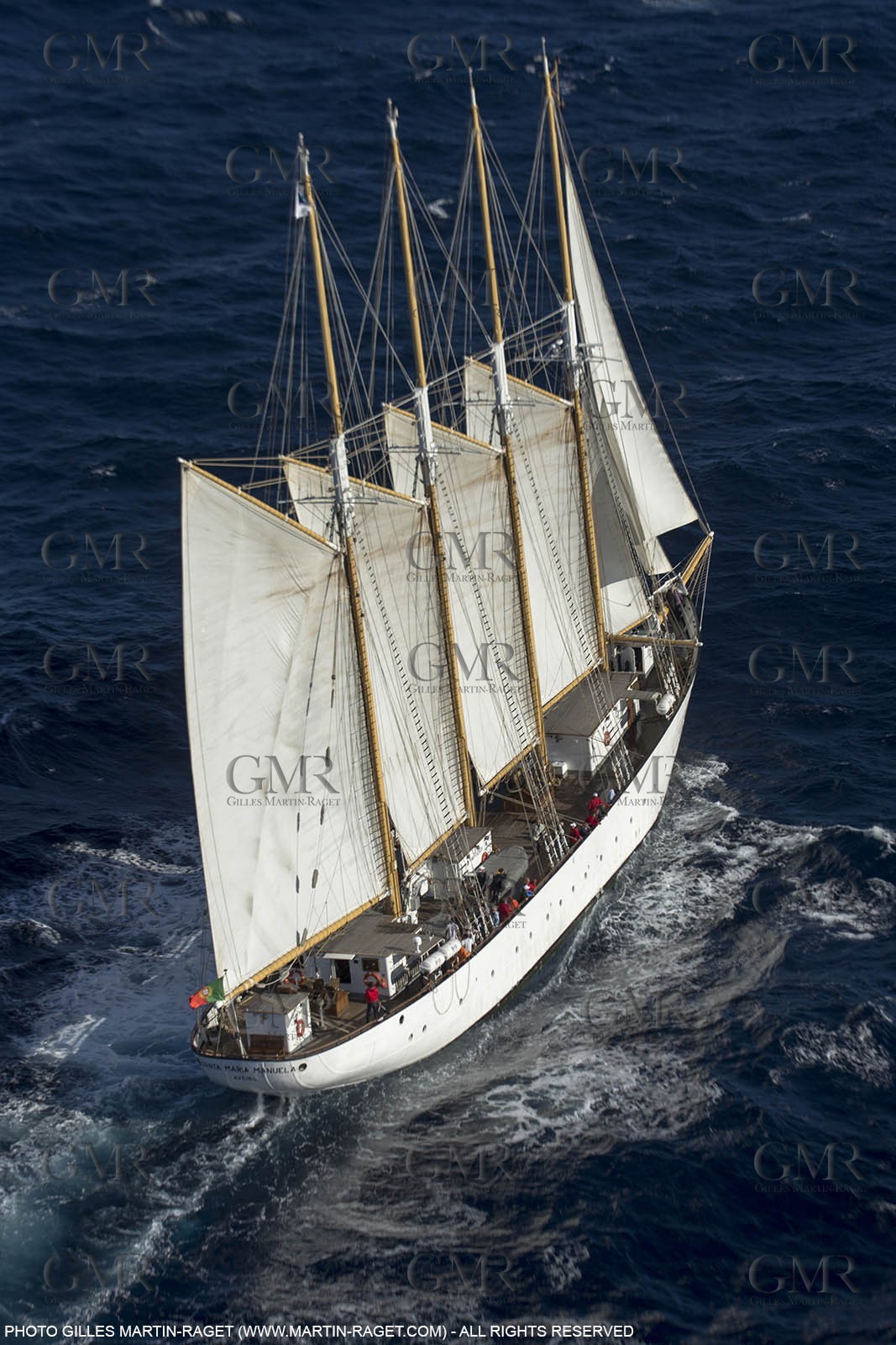 30 09 2013 - Toulon (FRA,83) - Toulon Voiles de Légende - Start towards La Spezia - Santa Maria Manuela