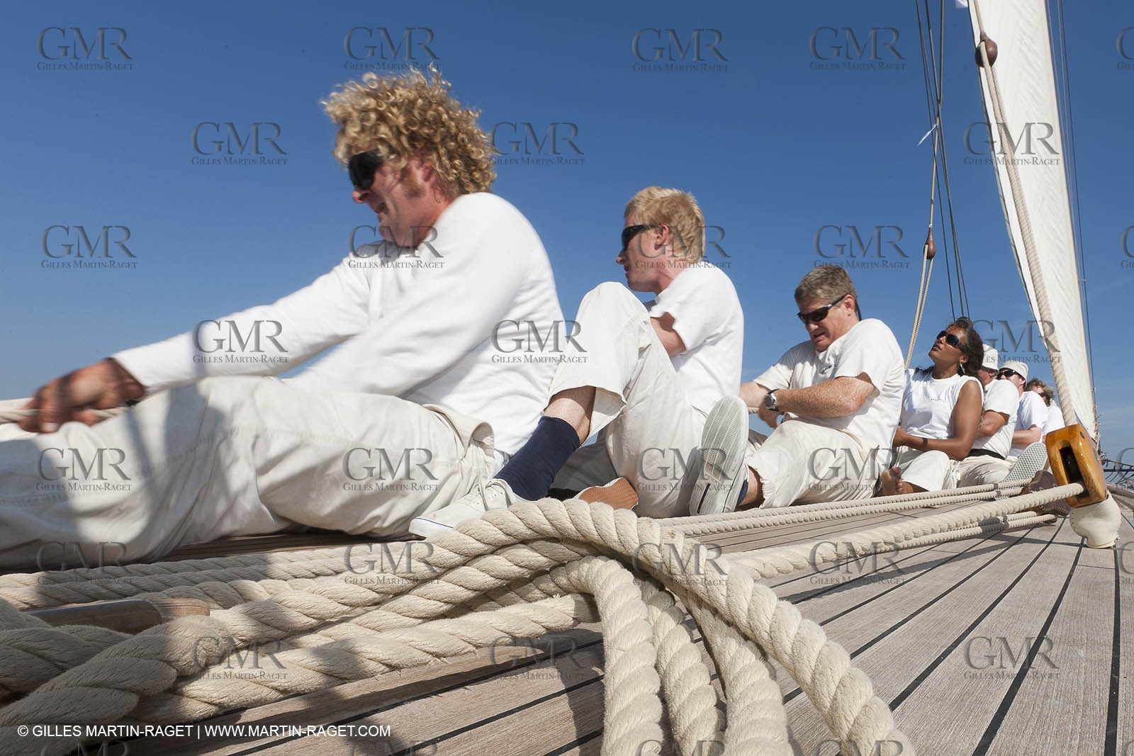 01 10 2011 - Saint Tropez (FRA,13) - Voiles de Saint Tropez 2011 - Classic Yachts - Day 5 - Onboard Mariquita