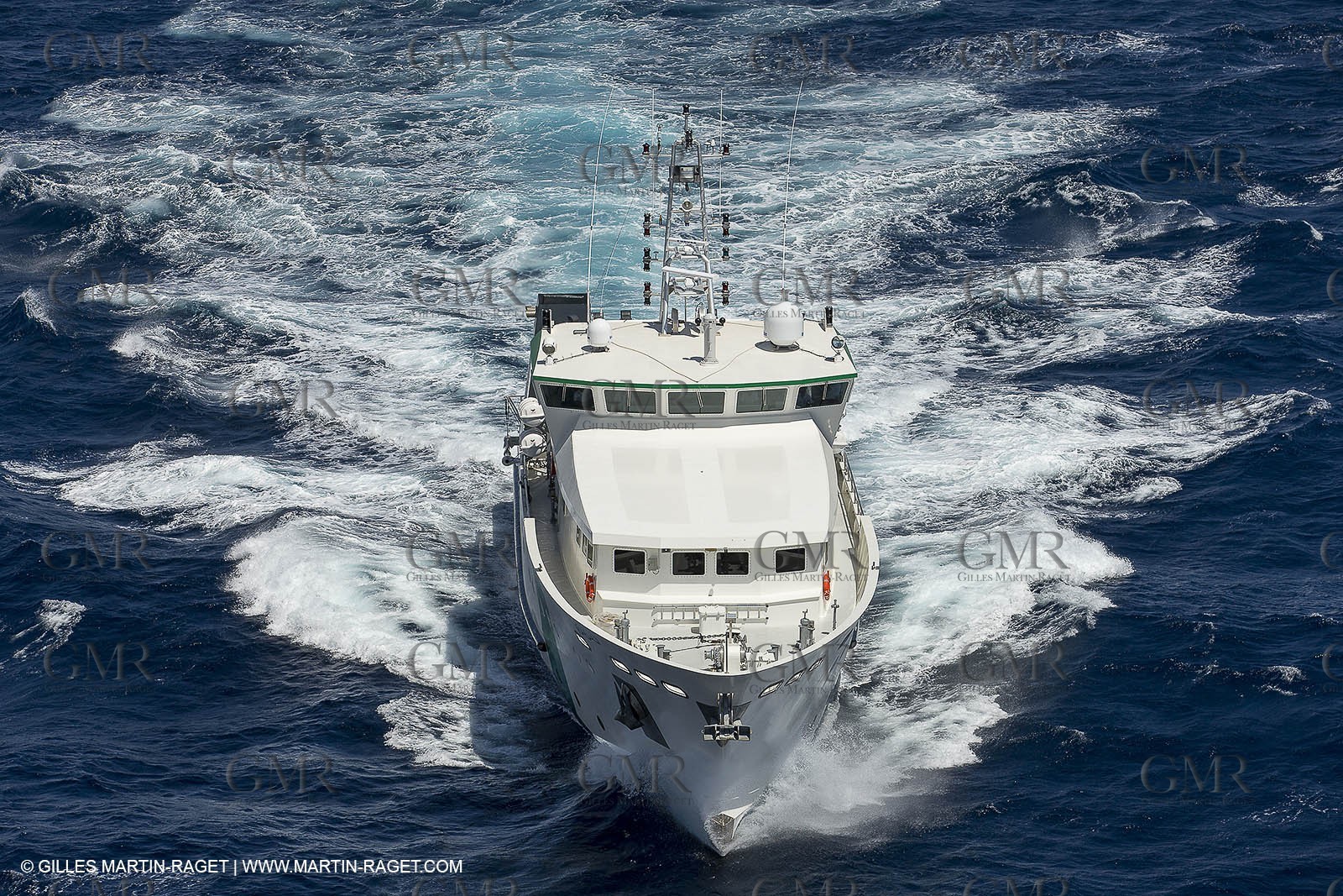 Al Azizi -  H2X boatyard - Oceanographjic research ship - Sea trials off La Ciotat (FRA,13) - 29 07 2014