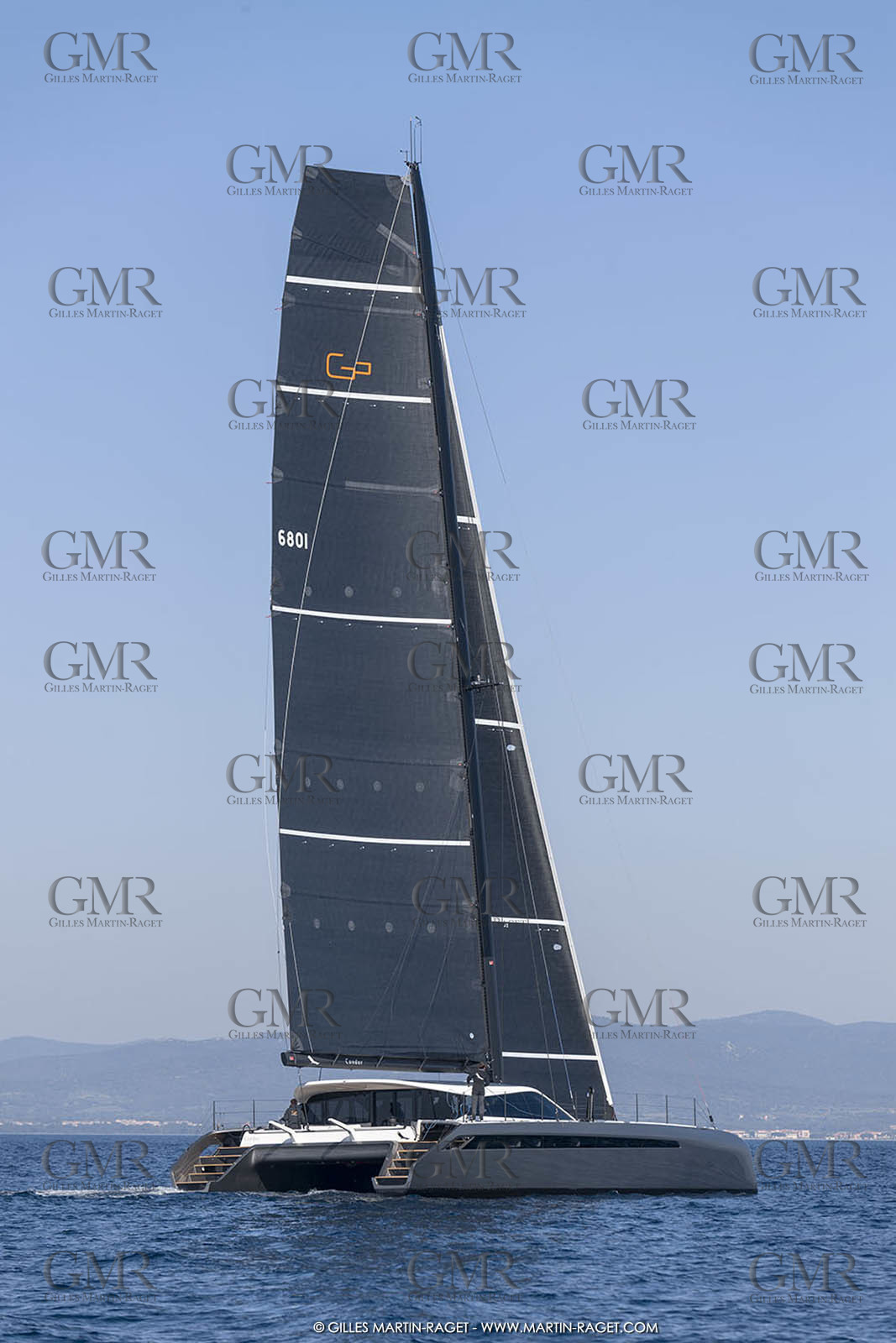 16 02 2019, Porquerolles (FRA,83), Gunboat 68 sail testing  3