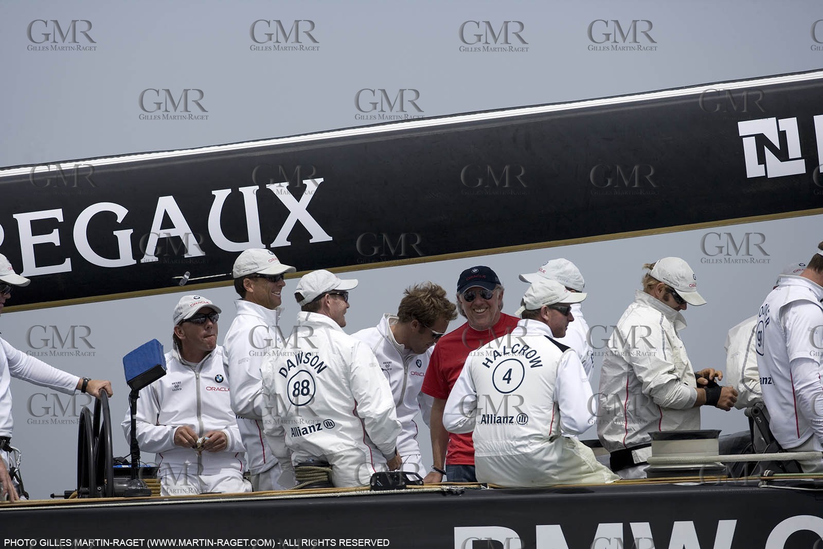 21 04 2007-Valencia (Spain)- 32nd America's Cup - Louis Vuitton Cup - RR1 - DAY 6 - BMW ORACLE Racing