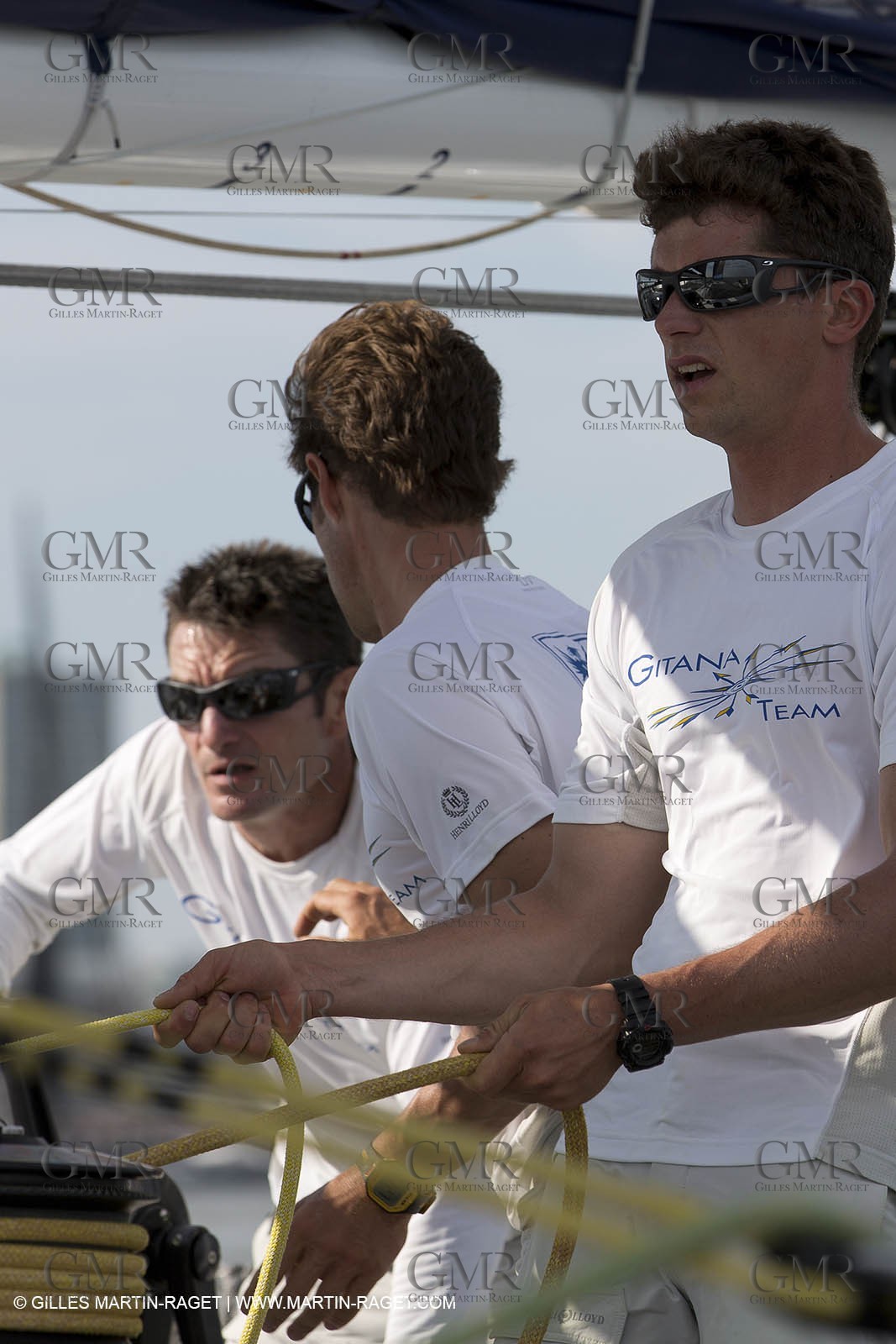 05 07 2012 - New York (USA) - Ocean Krys Race - Speed runs in fornt of NY city