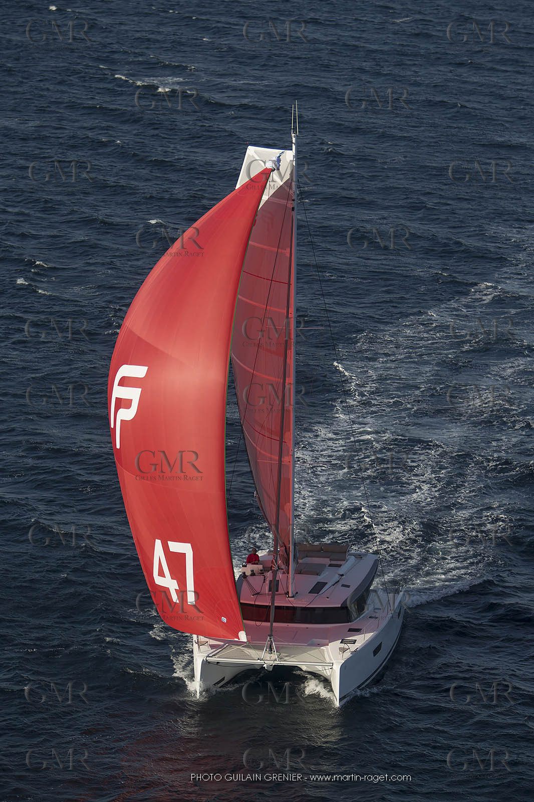 Saona 47 - Fountaine Pajot - shooting helico - 7 6 2017 - Photo Guilain Grenier