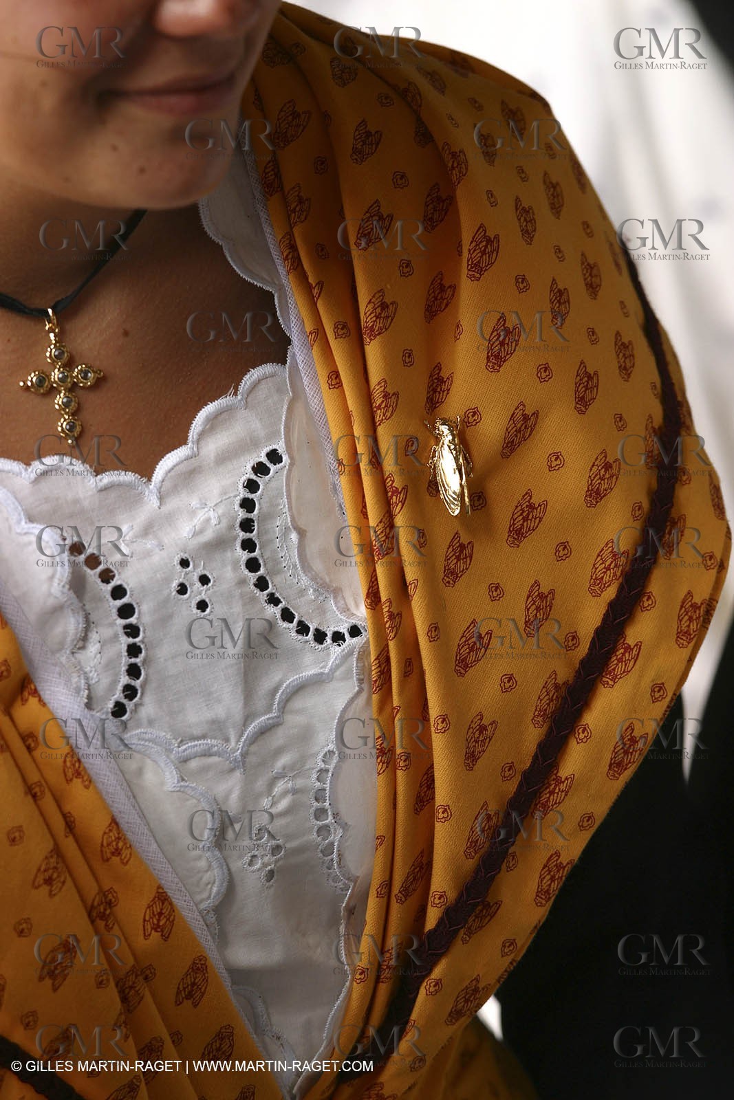 Women of Arles in traditional costume