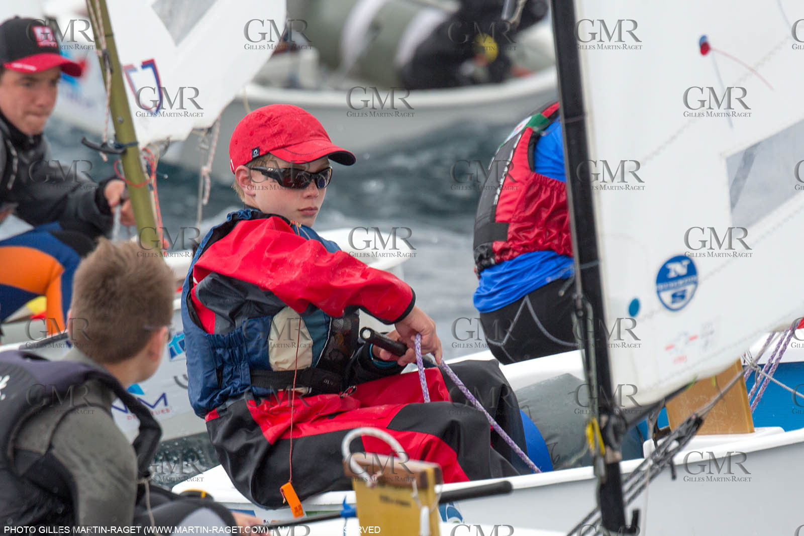 15 04 2016, Marseille (FRA,13), SNIM Dériveurs, Coupe Internationale de Printemps Optimist, Final Day