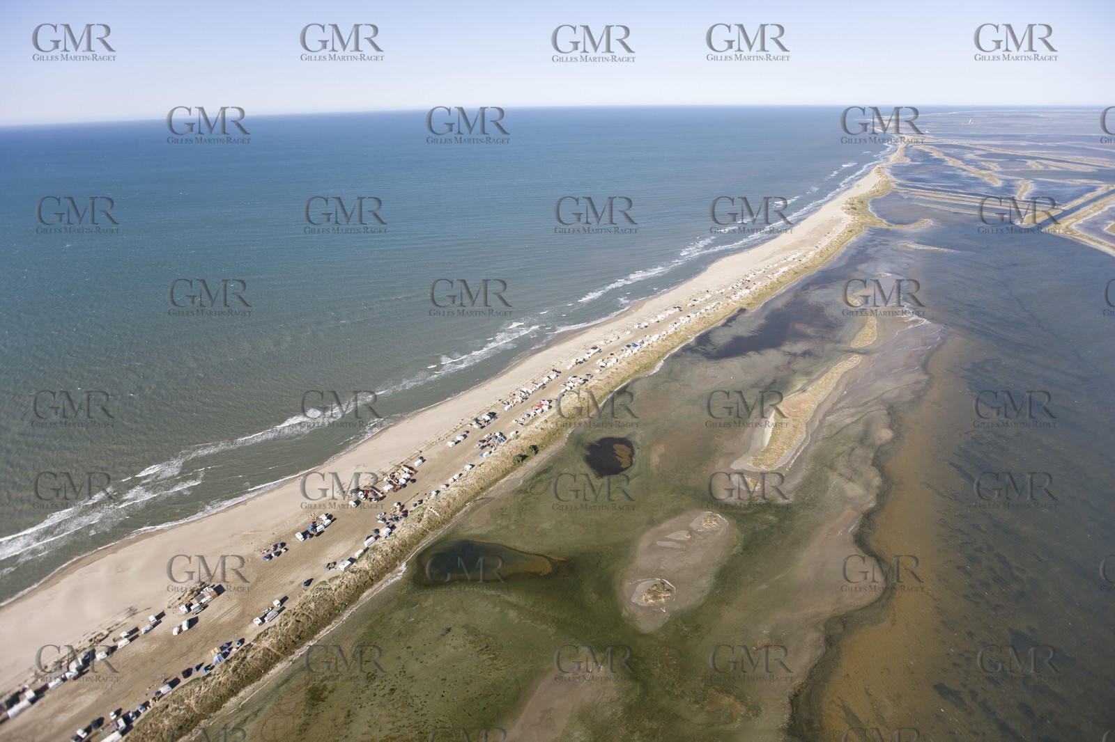 14 07 2008 - french coast in Fos gulf and Port de Bouc area