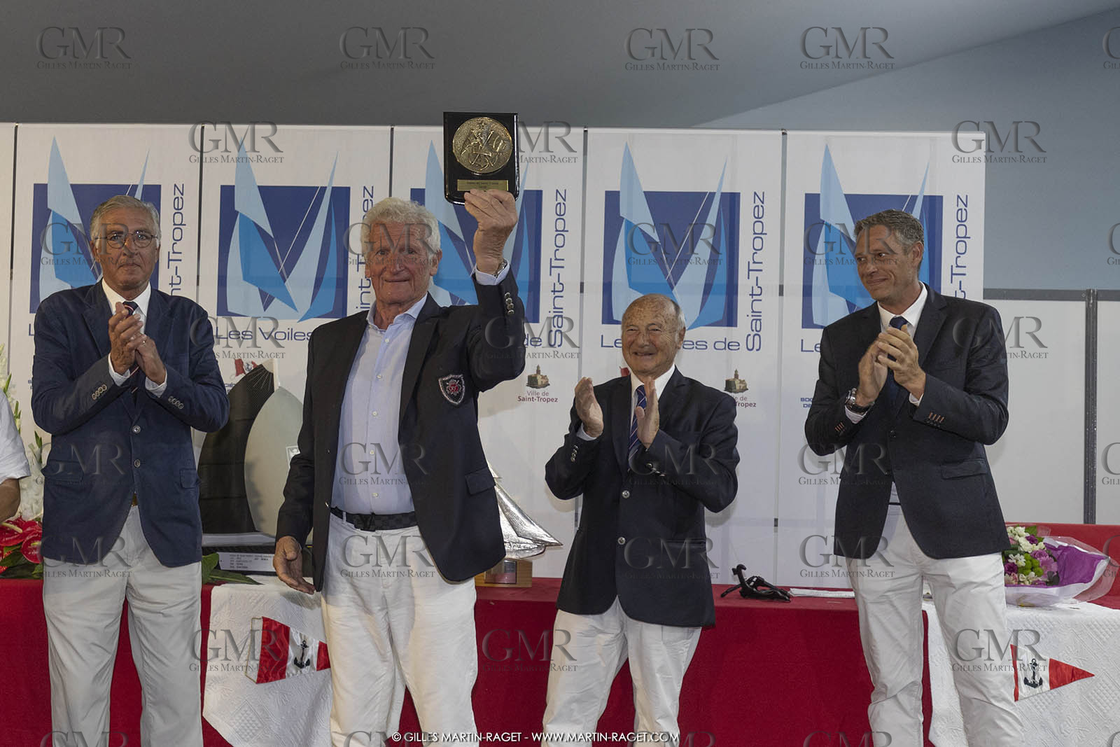 7 10 2018 Saint-Tropez (FRA,83), LEs Voiles de Saint-Tropez 2018, jour 8, prize giving