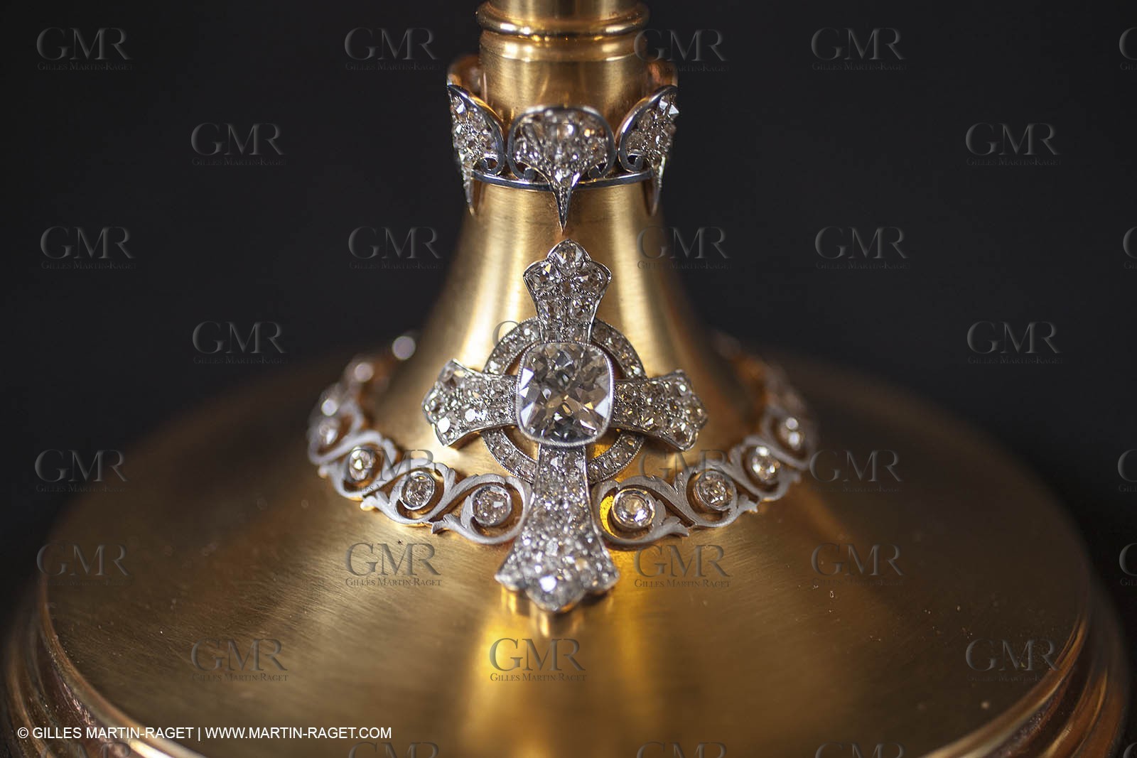 04 02 2013 - Marseille(FRA,13), Notre Dame de la Garde,liturgical silverware