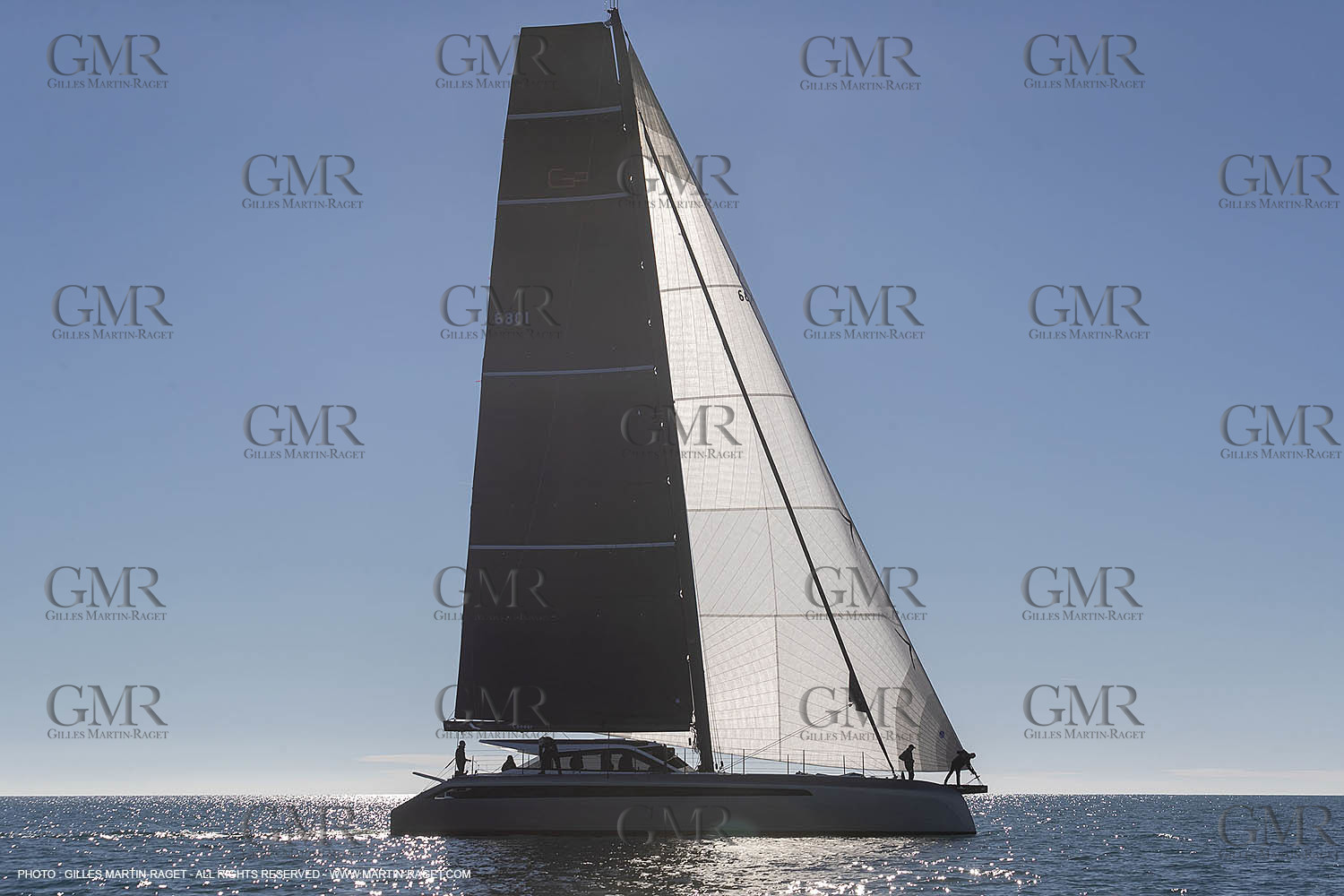 05 02 2019, La Grande Motte (FRA,34), Gunboat 68 sail testing  2