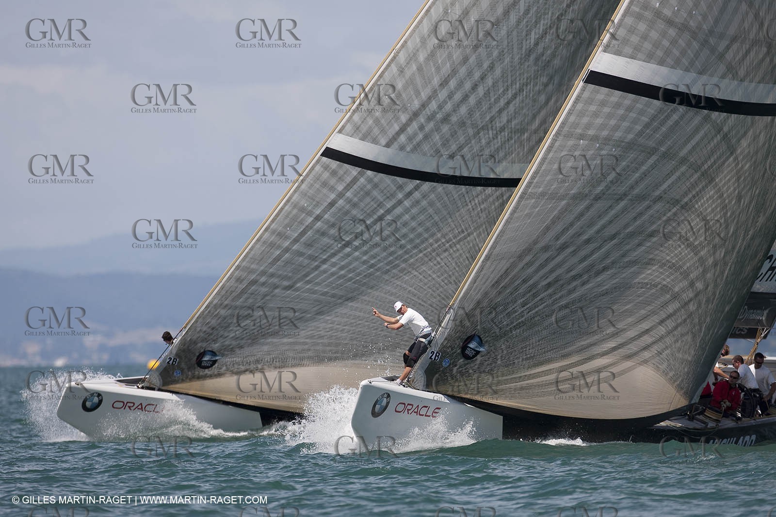 01 02 2009 - Auckland (NZL) -  Louis Vuitton Pacific Series -  Racing Day 3 - Round Robin 1