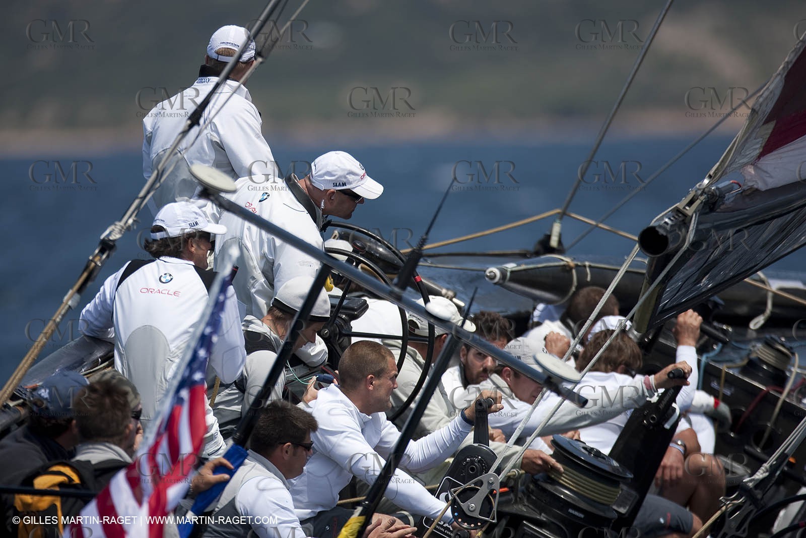 19 05 2010 - La Maddalena (ITA, Sardinia) Louis Vuitton Trophy - BMW ORACLE Racing - Training