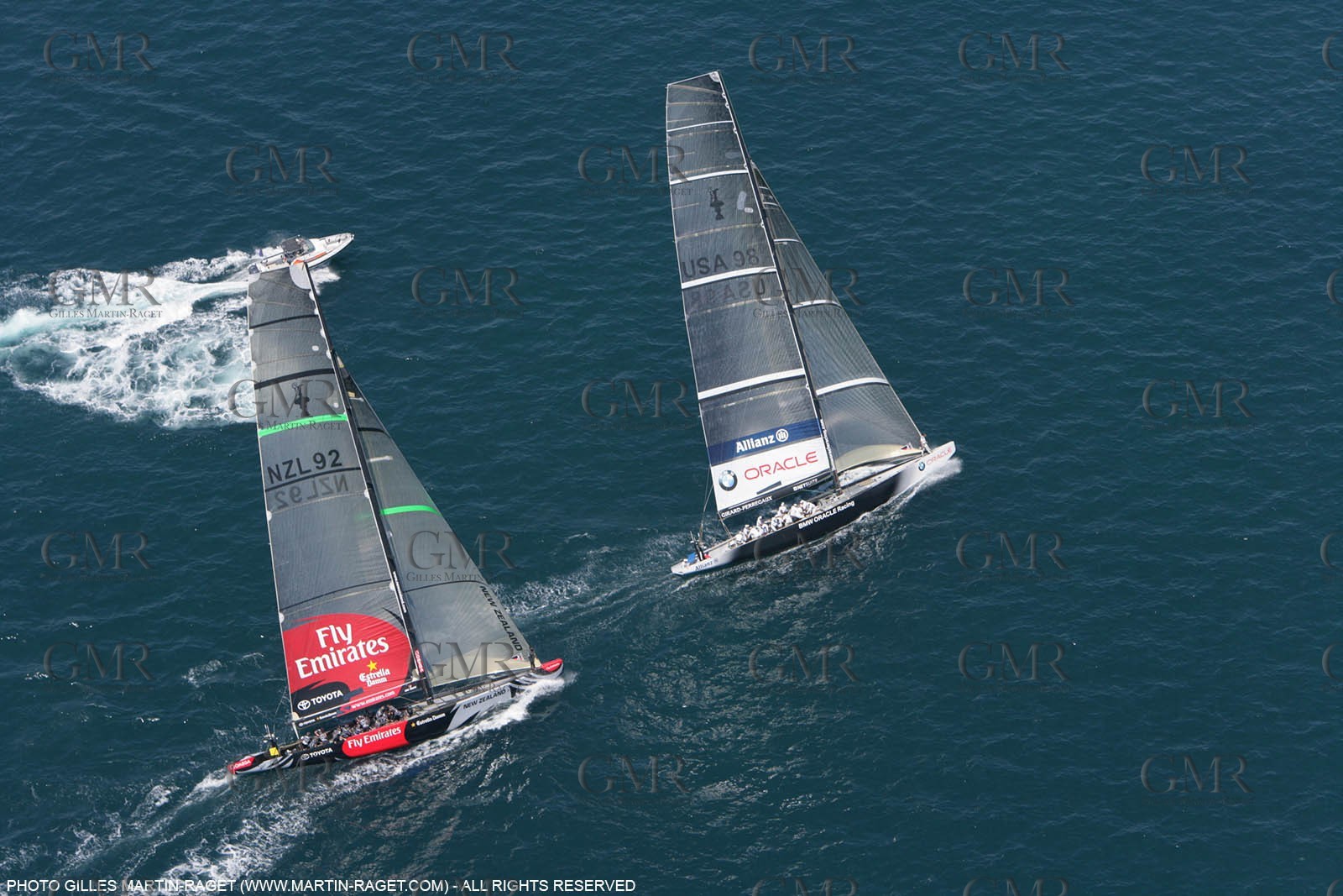 09 05 2007-Valencia (Spain)- 32nd America's Cup - Louis Vuitton Cup - RR2 - Day 11 - BMW ORACLE Racing