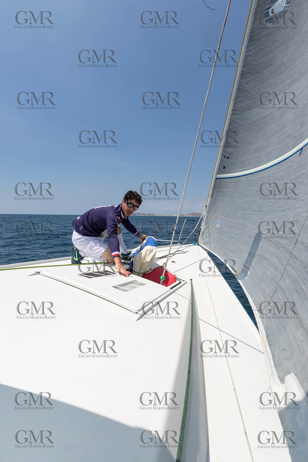 07 06 2021, Marseille (FRA,13), SSL Team France, Entraînement à bord de Tonerre de Glenn