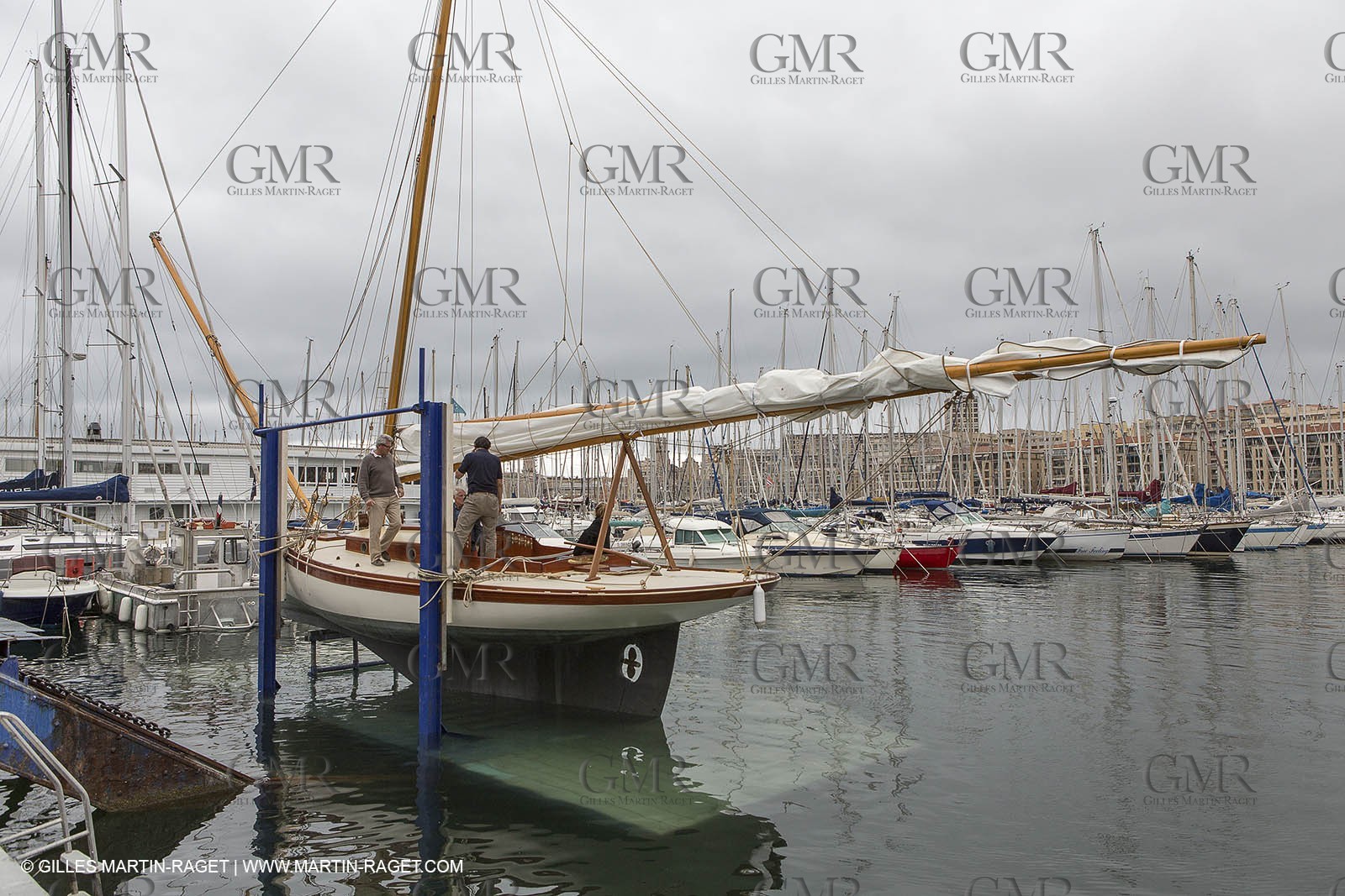 27 04 2013 - Marseille (FRA), Alcyon launch at Société Nautique of Marseille