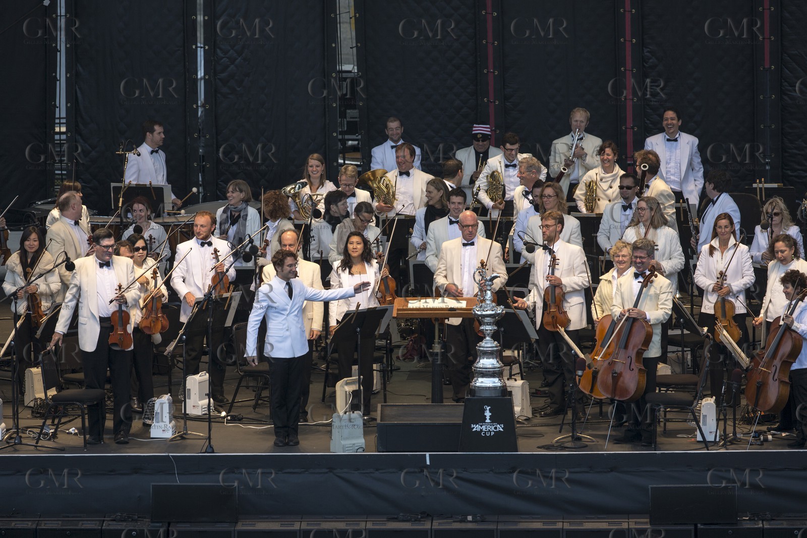 20 07 2013 - San Francisco (USA,CA) - 34th America's Cup - America's Cup Pavilion Concert Series - San Francisco Symphony