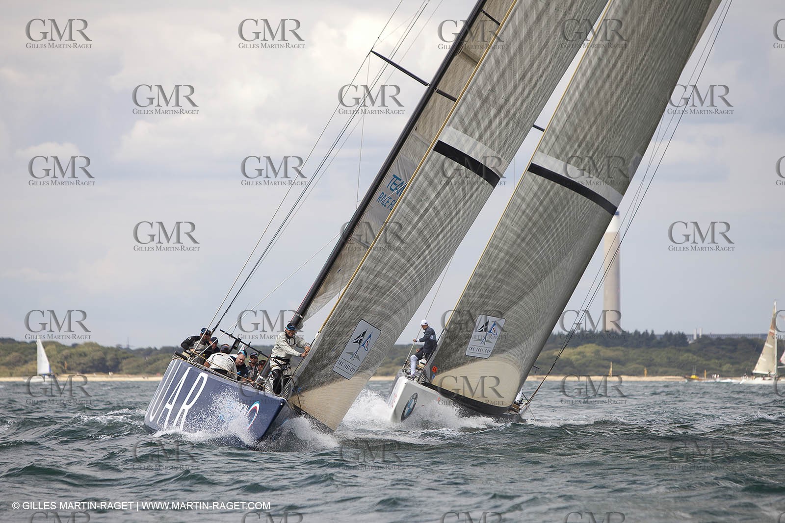 02 08 2010 - Cowes (UK, IOW) - The 1851 Cup -  BMW ORACLE Racing - Training Day.