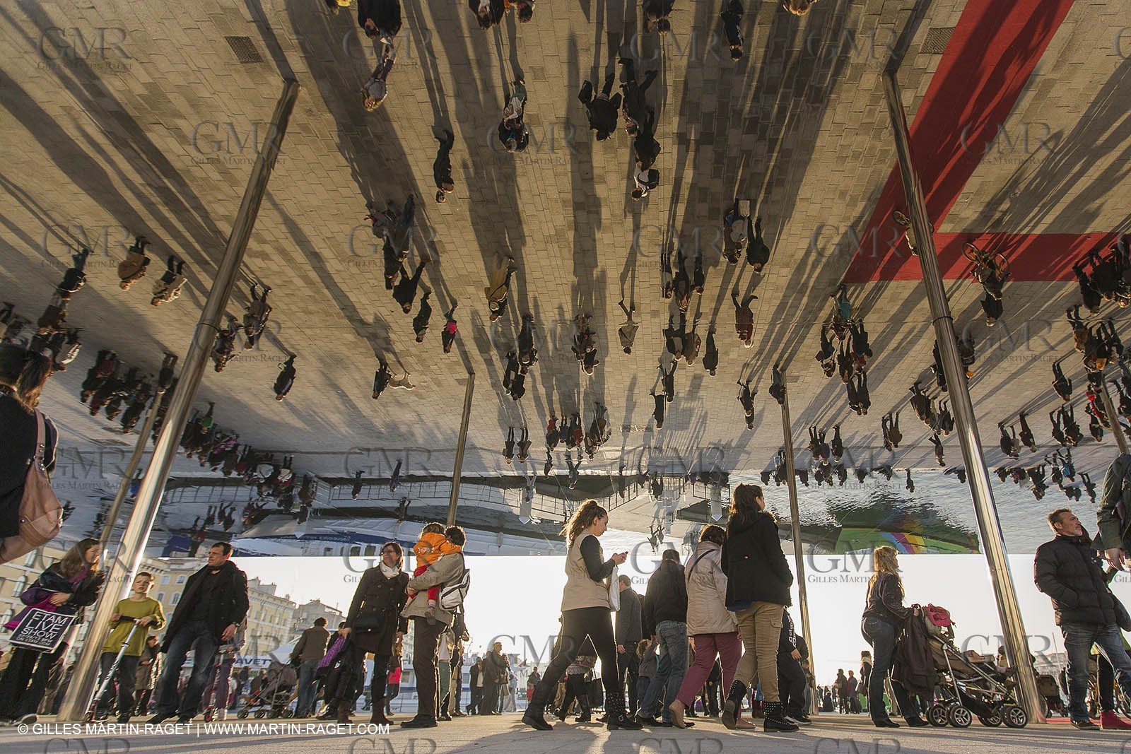 02 02 2013 Marseille (FRA,13) - Opening of the shadehouse and renovated historical Vieux Port