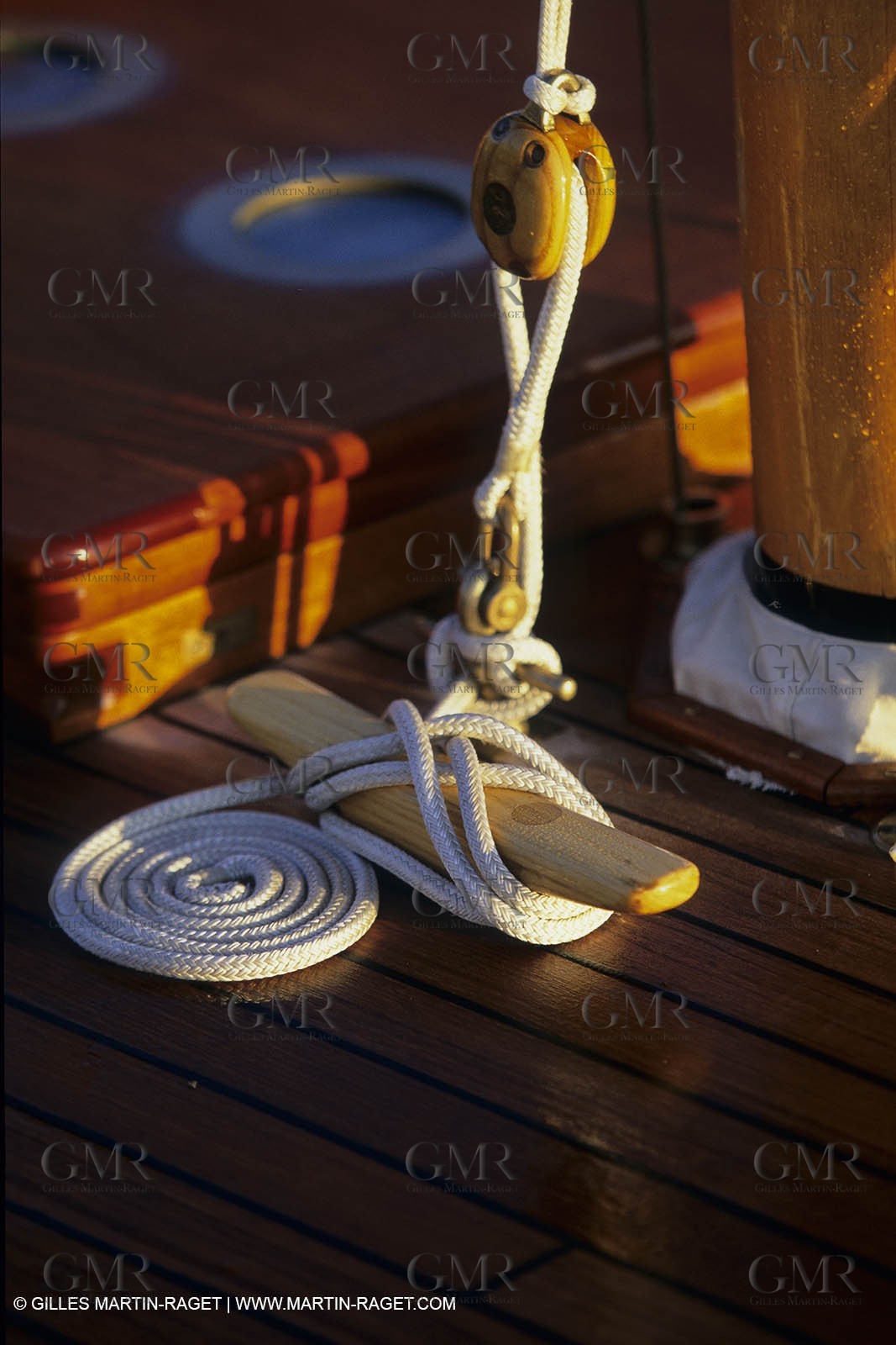 Classic yachts, deck fitting details