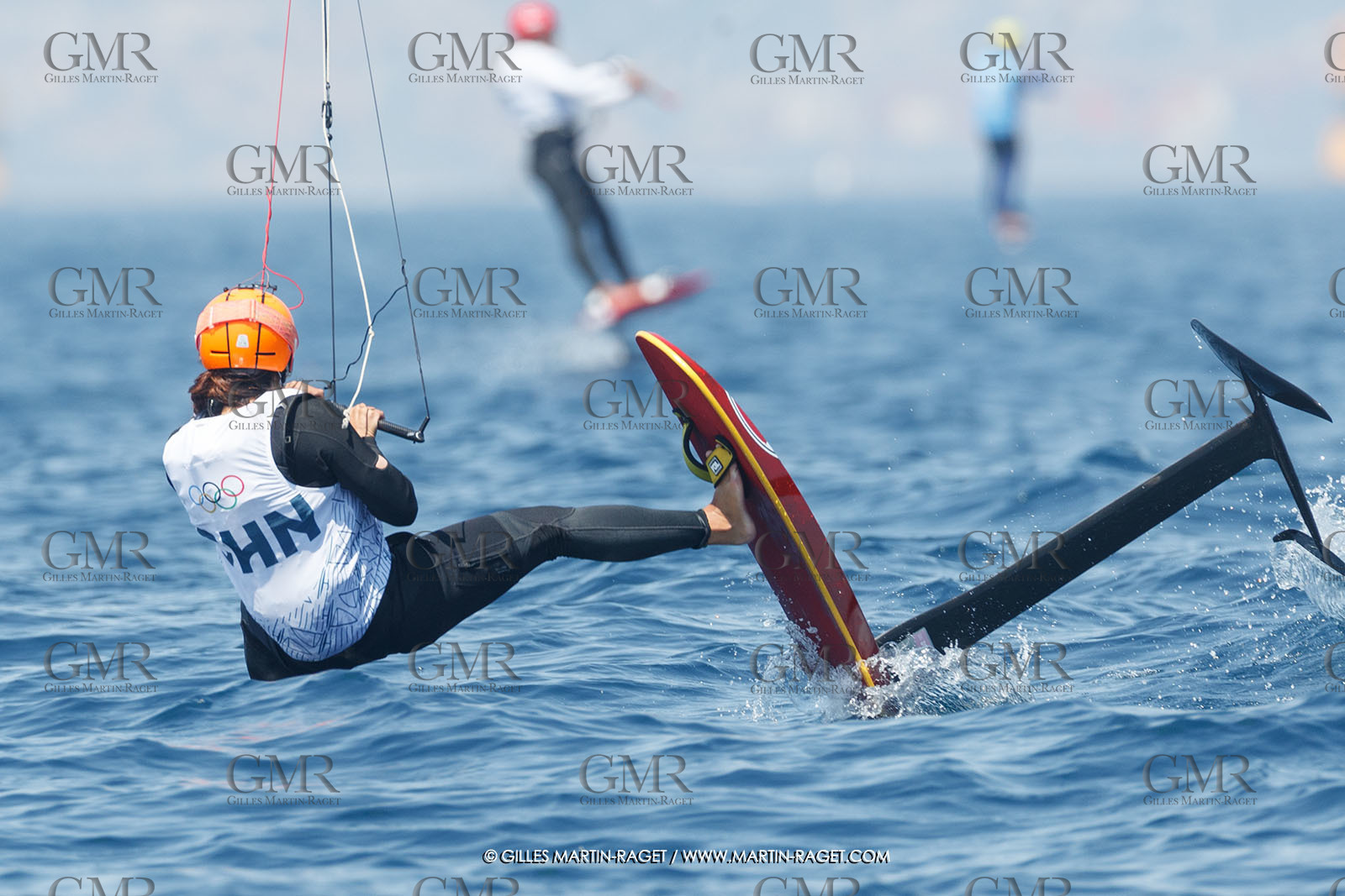06 08 2024, Marseille (FRA), Paris 2024 Olympic Games, Sailing, Race Day 9