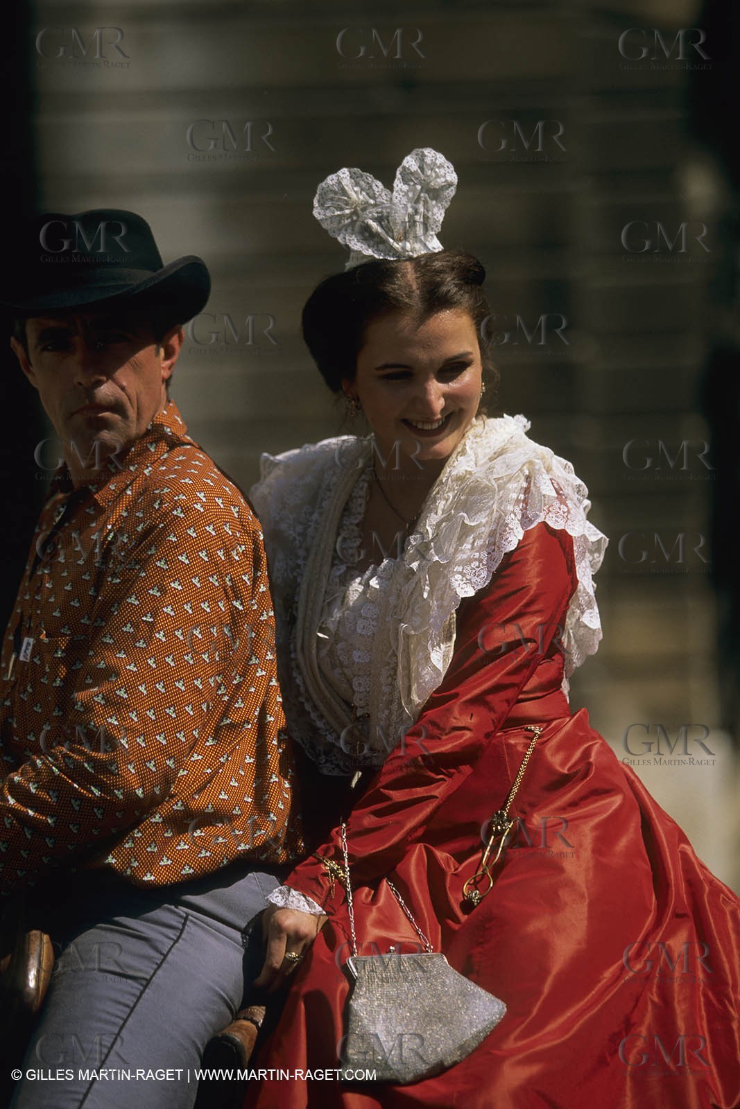 France, Provence, Traditionnal costume from Arles