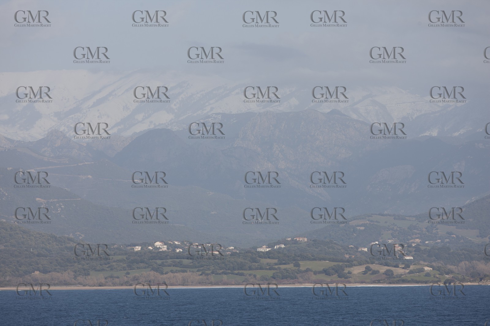 16 02 2012 - Ajaccio (FRA, Corse) -  La Méridionale shipping company- Piana at Ajaccio