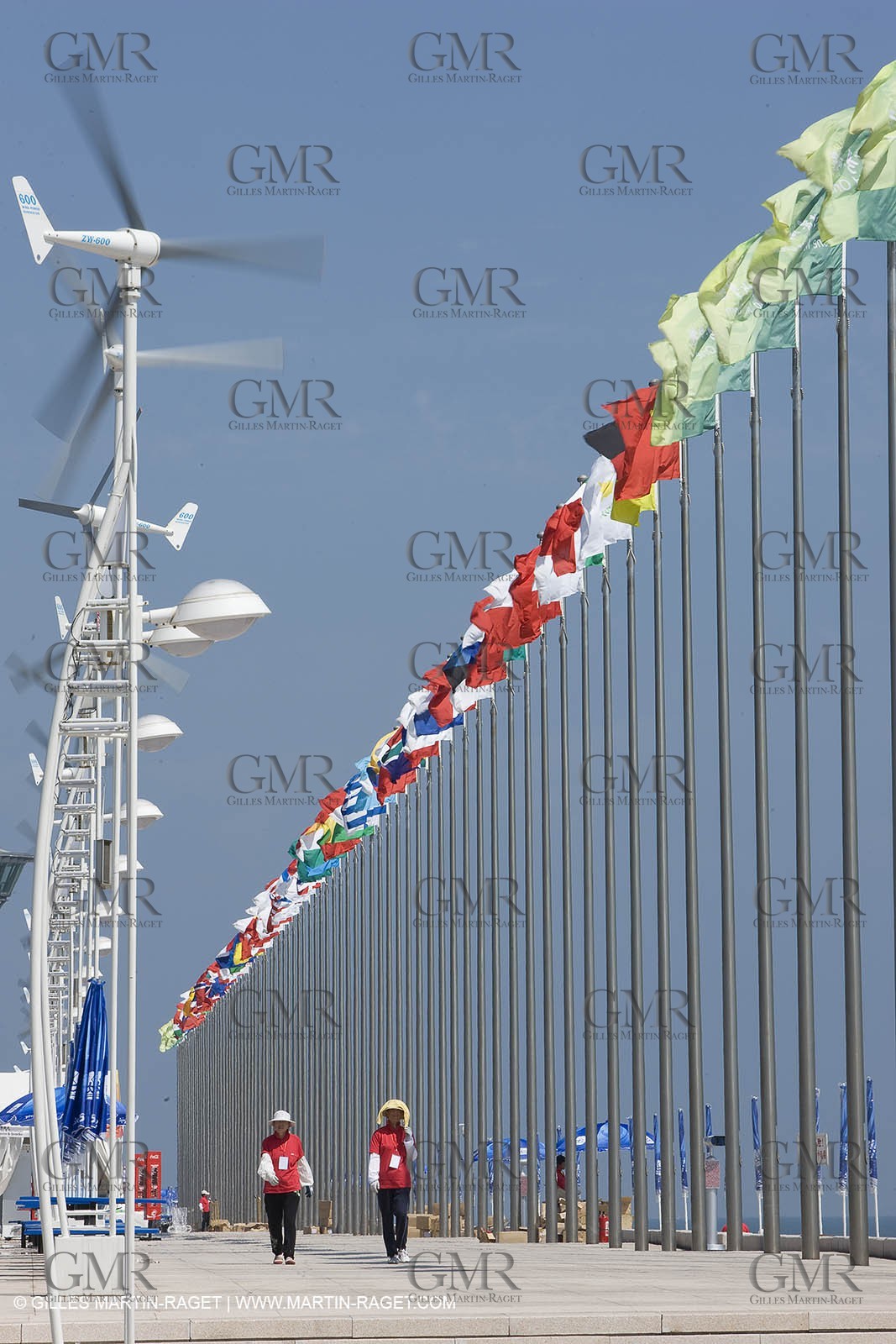 07 08 2008 - Qingdao (CHN) - Olympic games - The olympic Marina