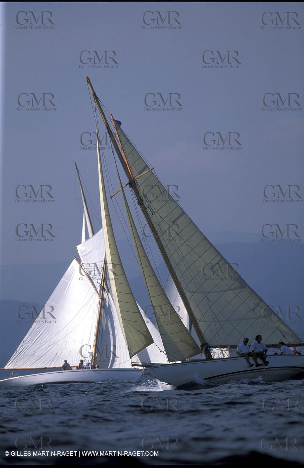 Sailing, Classic yachts, Voiles de Saint-Tropez 2003