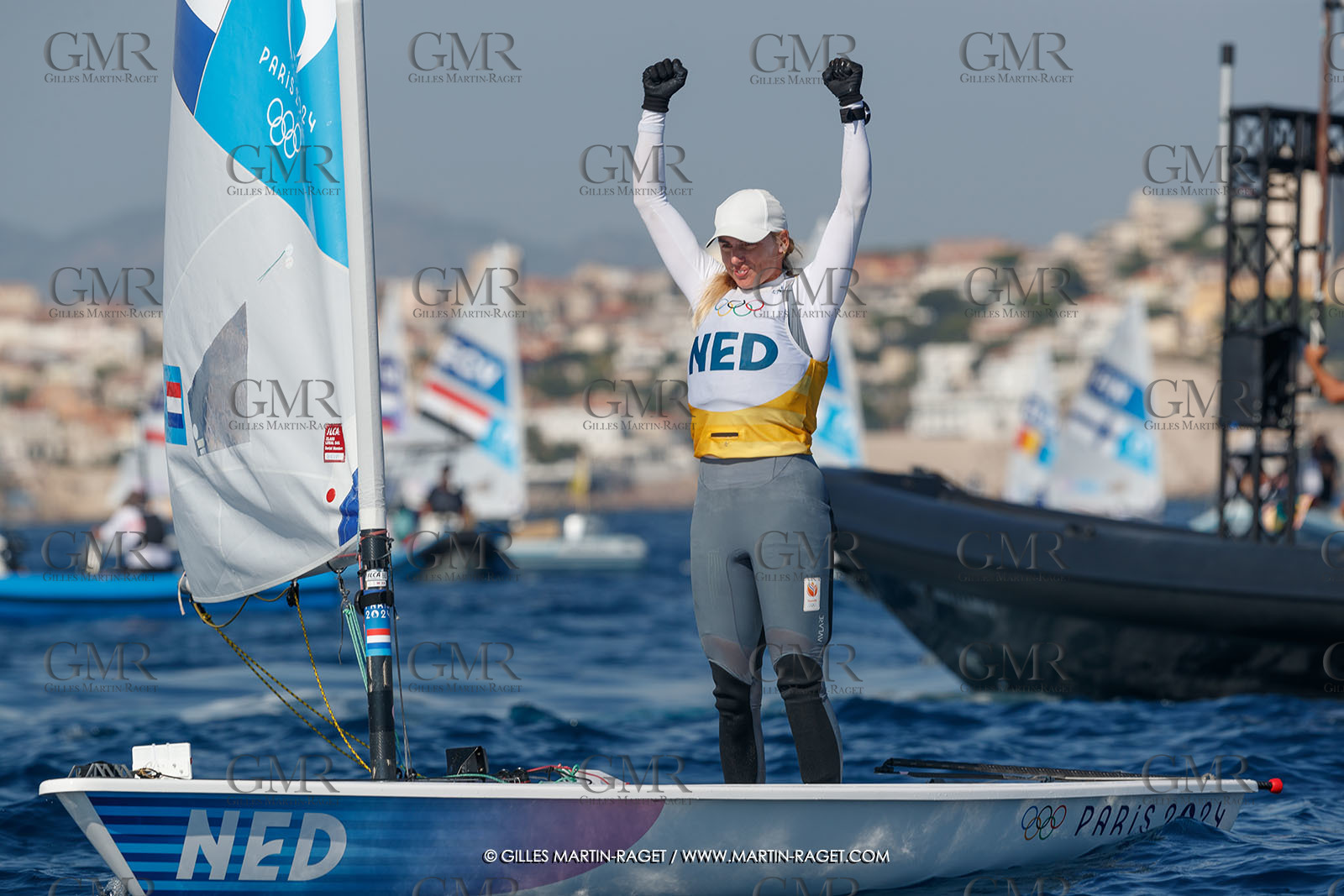 05 08 2024, Marseille (FRA), Paris 2024 Olympic Games, Sailing, Race Day 8