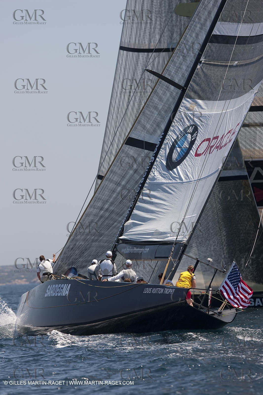 23 05 2010 - La Maddalena (ITA, Sardinia) Louis Vuitton Trophy - BMW ORACLE Racing - Racing Day 2