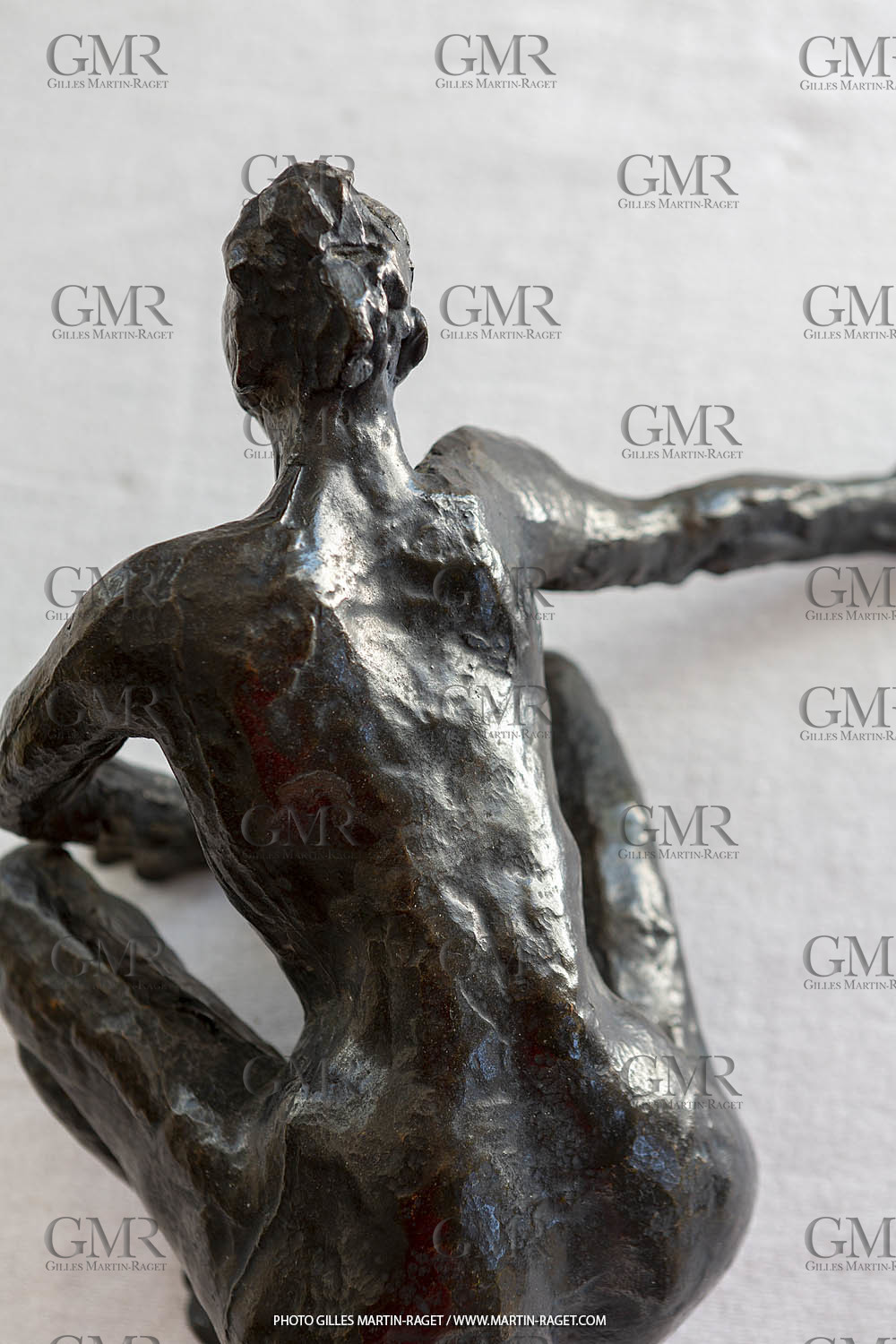 12 07 2020, St Rémy de Provence (FRA, 13) Oeuvre Germaine Richier, Le Crapaud, 1940, Epreuve d'exposition