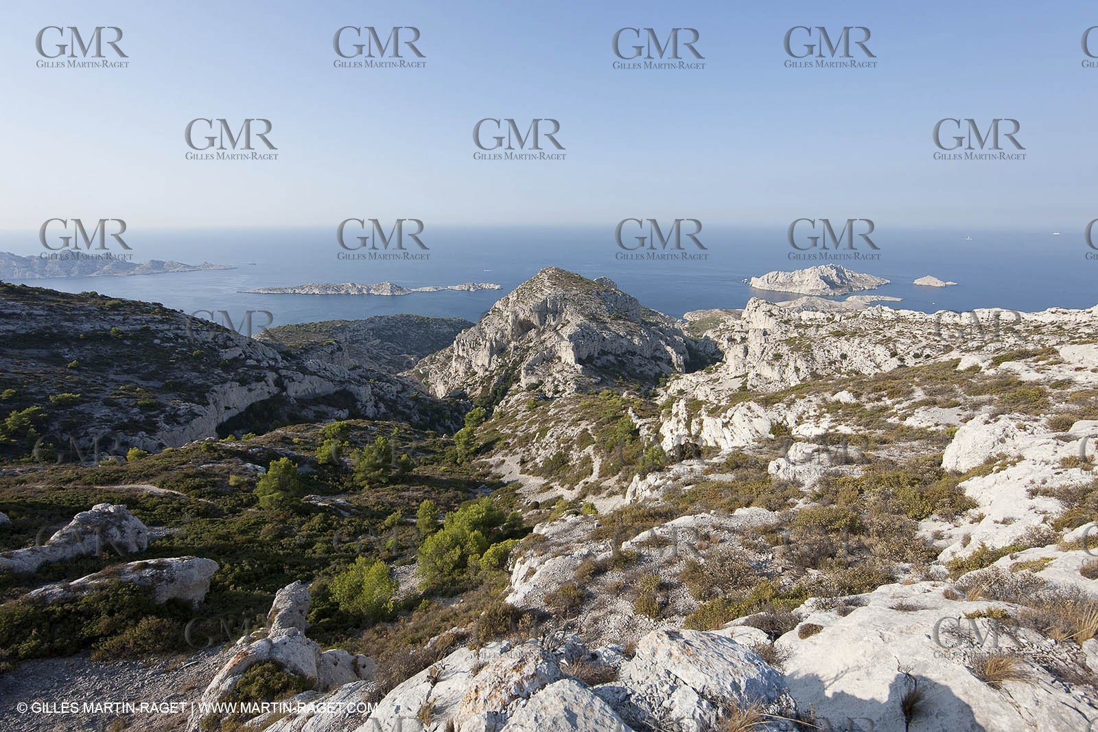 10 09 2009 - Marseille (FRA, 13) - Les Calanques - Massif de Marseilleveyre - Vallon de la Mounine - Roc St Michel - Vallon St Michel