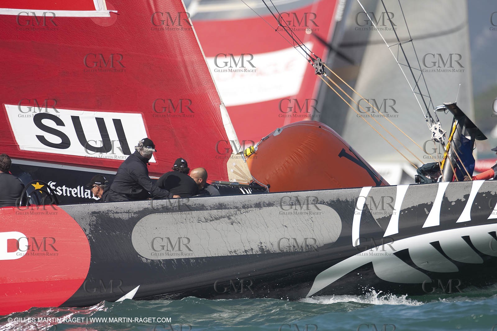 12 02 2009 - Auckland (NZL) -  Louis Vuitton Pacific Series -  Racing Day 12 - Challenger final