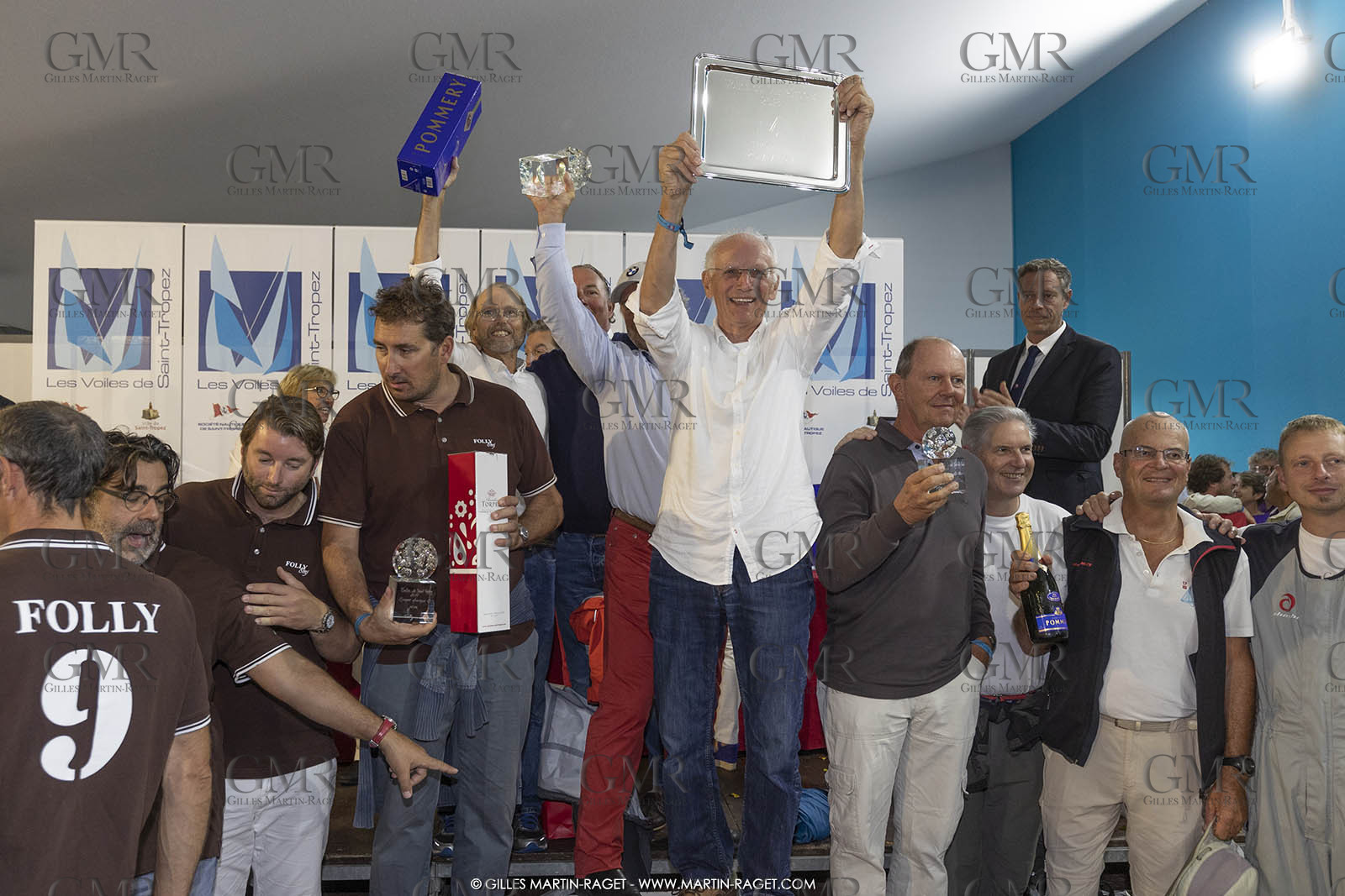 7 10 2018 Saint-Tropez (FRA,83), LEs Voiles de Saint-Tropez 2018, jour 8, prize giving