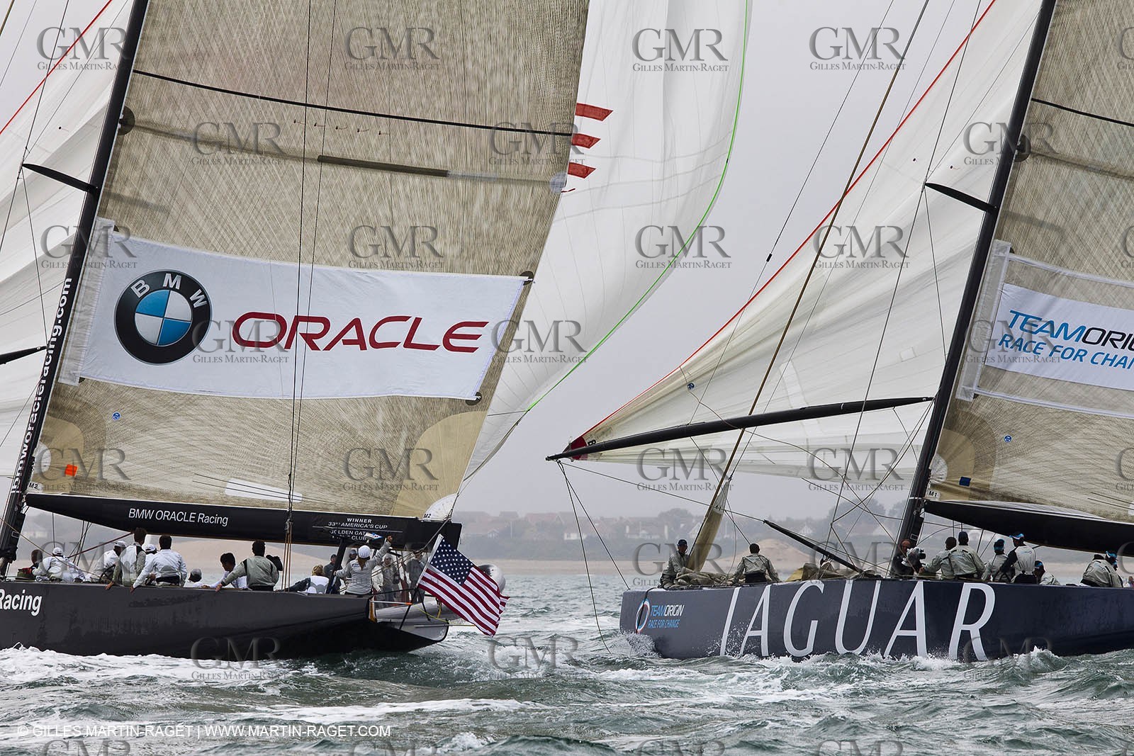 06 08 2010 - Cowes (UK, IOW) - The 1851 Cup -  BMW ORACLE Racing - Day 4.