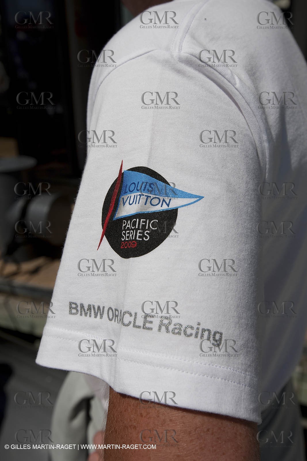 23 01 2009 - Auckland (NZL) - Louis Vuitton Pacific Series - BMW ORACLE Racing - Tuning up onboard Emirates Team New Zealand yacht