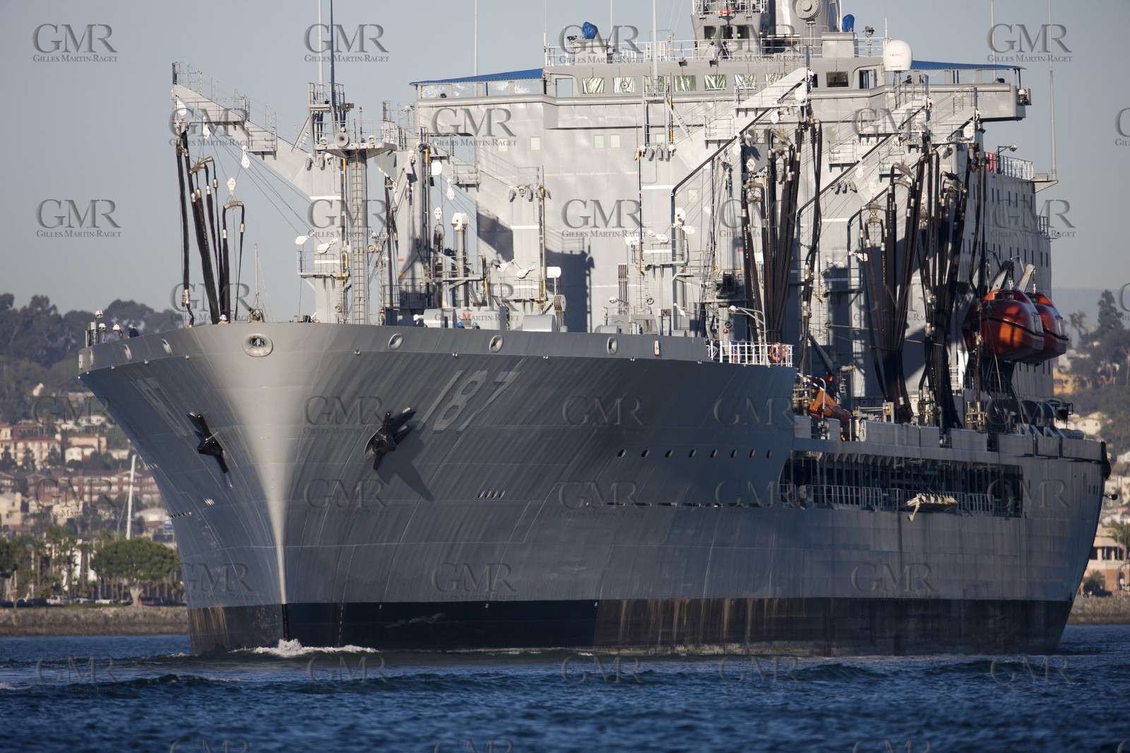 14 11 2008 - San Diego (CA, USA) - America's Cup - BMW ORACLE Racing - 90 ft trimaran sea trials - San Diego