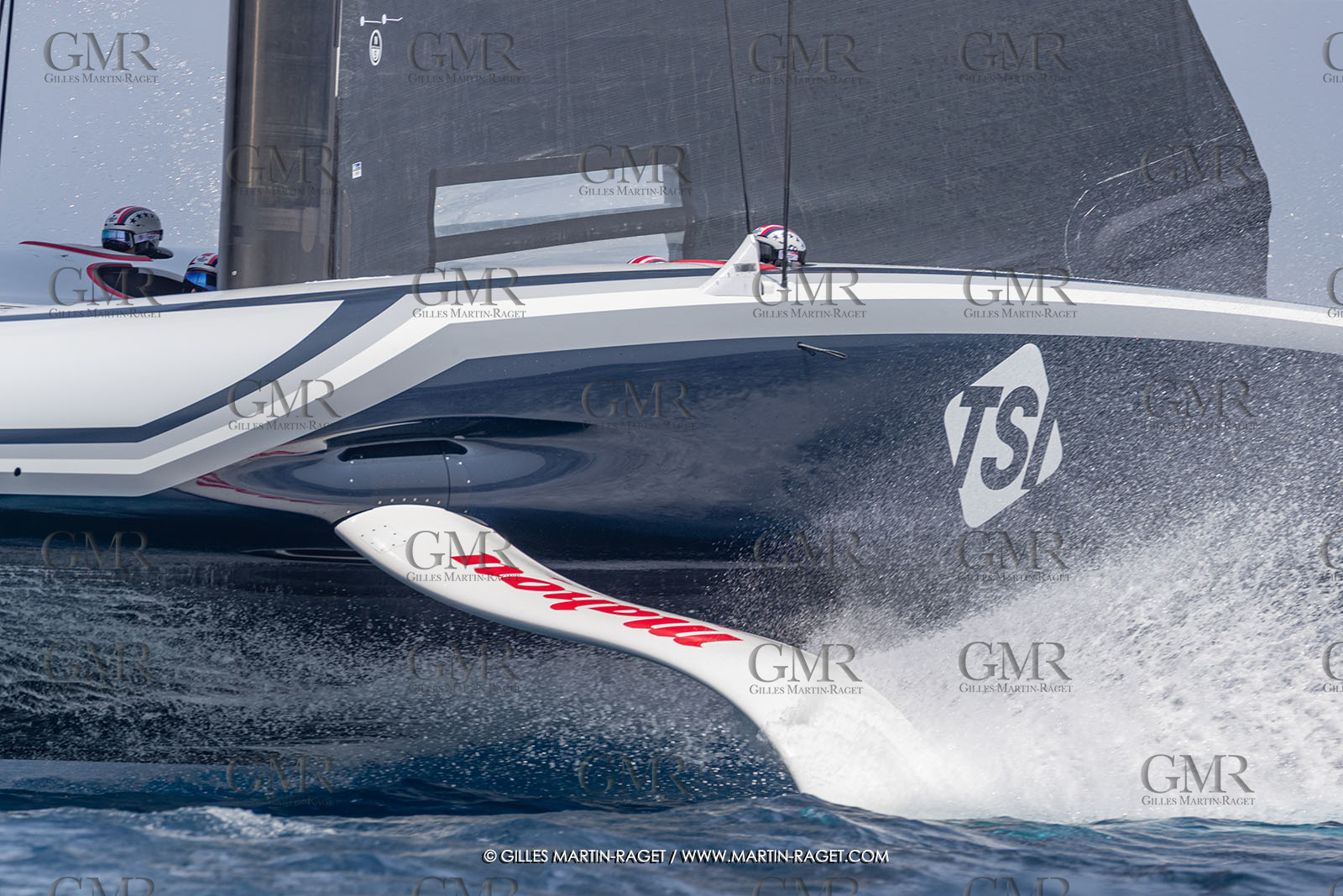 22 08 2024, Barcelona (ESP), Louis Vuitton 37th America's Cup, Louis Vuitton Preliminary Regatta, Race Day 1