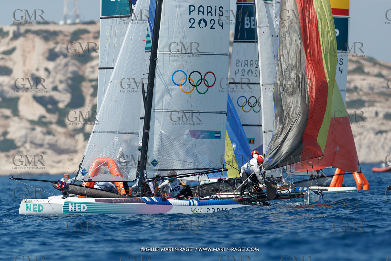 05 08 2024, Marseille (FRA), Paris 2024 Olympic Games, Sailing, Race Day 8
