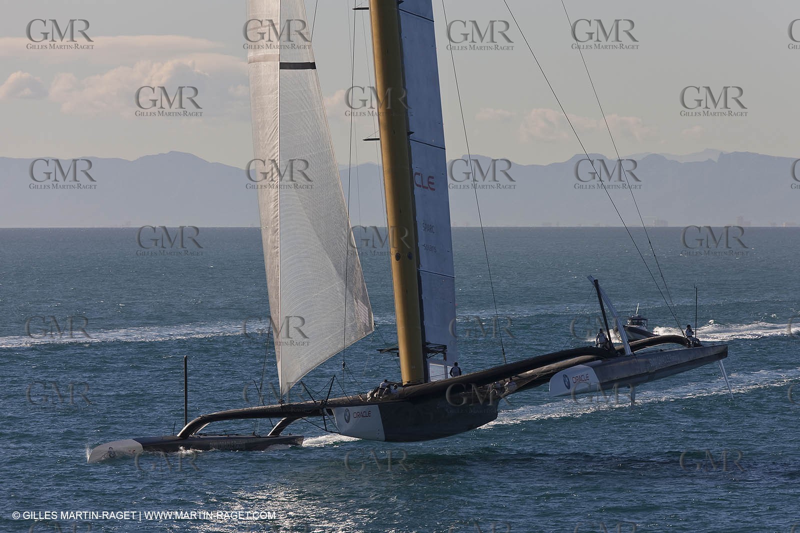 27 01 2010 - Valencia (ESP) - 33rd America's Cup - BMW ORACLE Racing - Sailing team