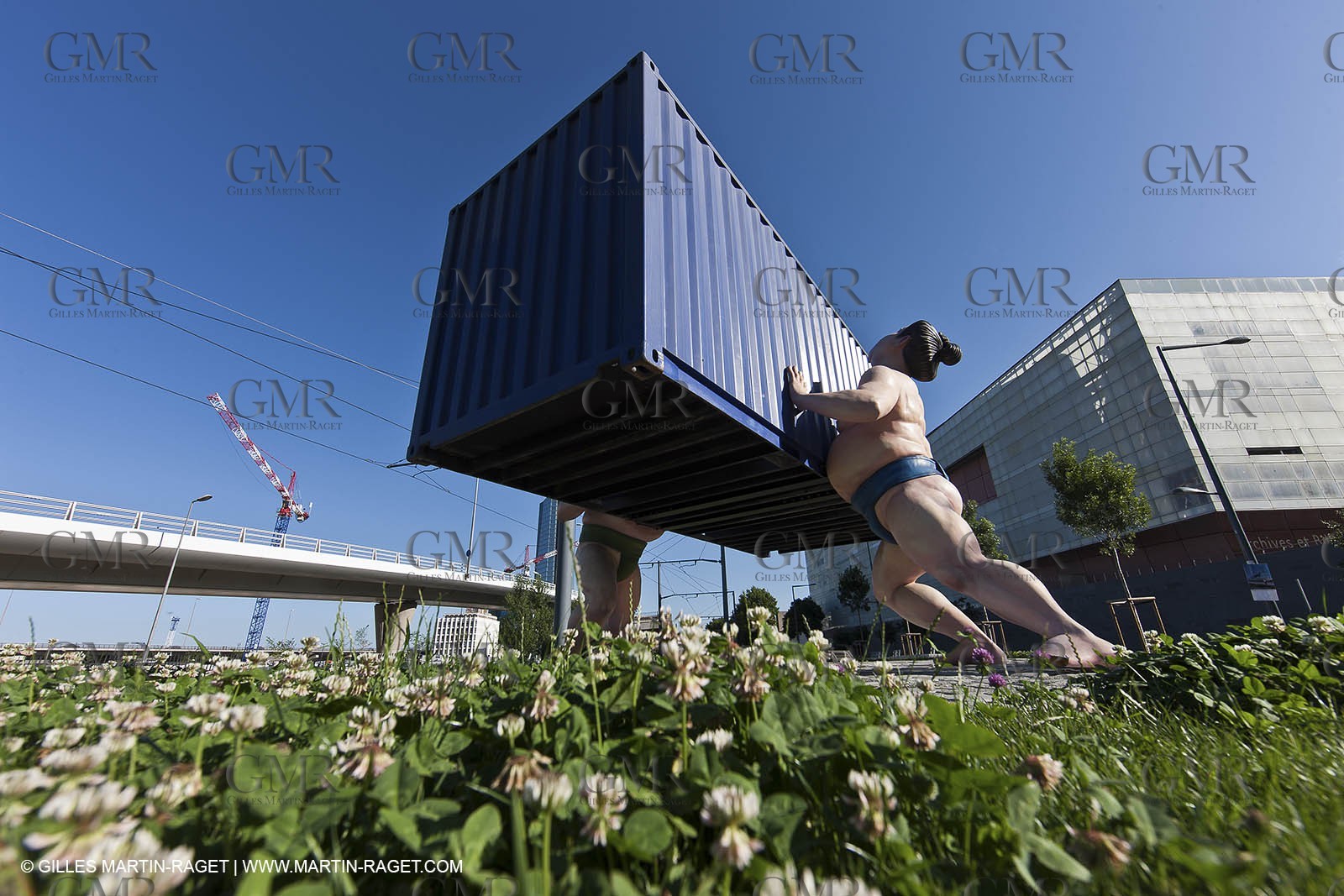 09 06 2012 - Marseille (FRA,13) - Euromeditérranée neighborood