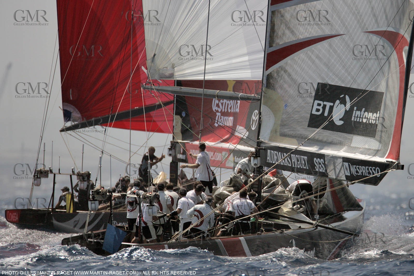 29 06 2007-Valencia (Spain)- 32nd America's Cup - Final Match - Day 5 - Alinghi vs Emirates Team New Zealand