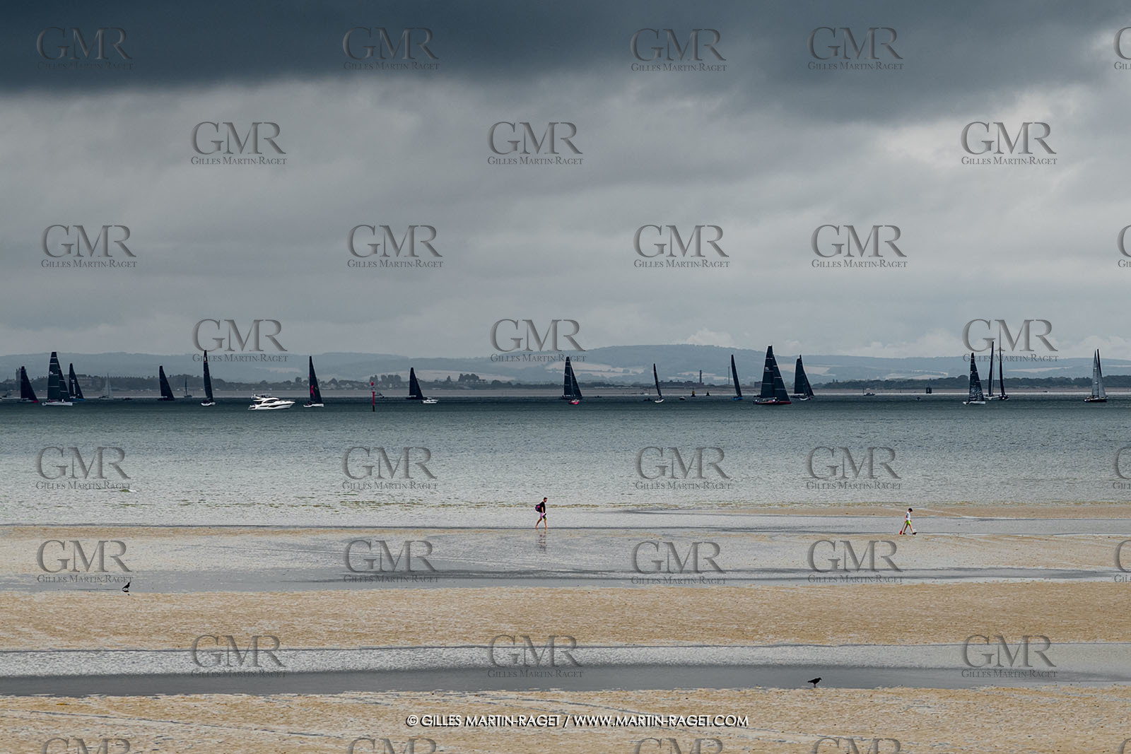 19 07 2025, Cowes (UK, IOW), Admiral's Cup 2025, Channel Race Start