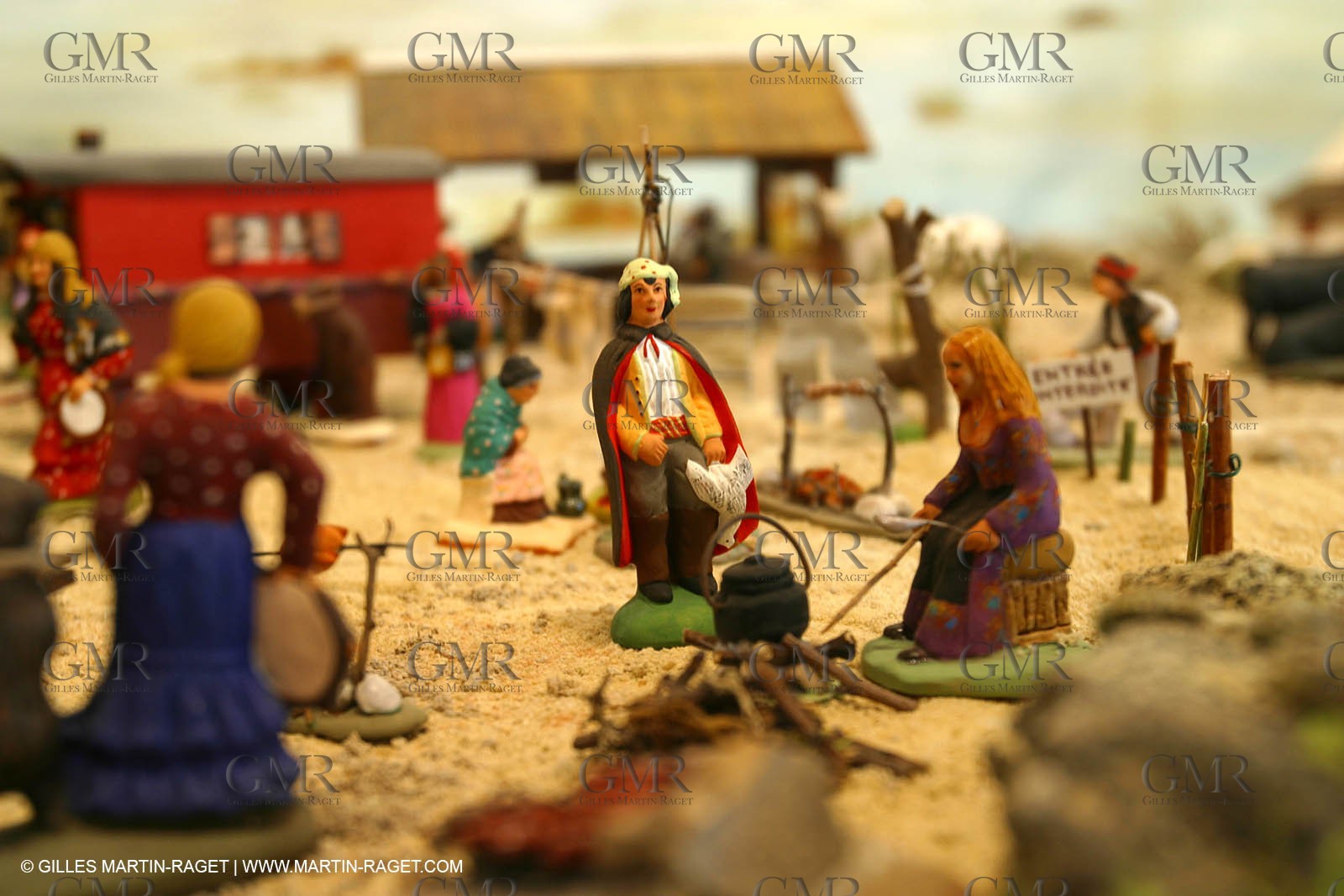 Décembre 2010, Les Saintes Maries de la Mer (FRA,13) , Grande crèche de Noël