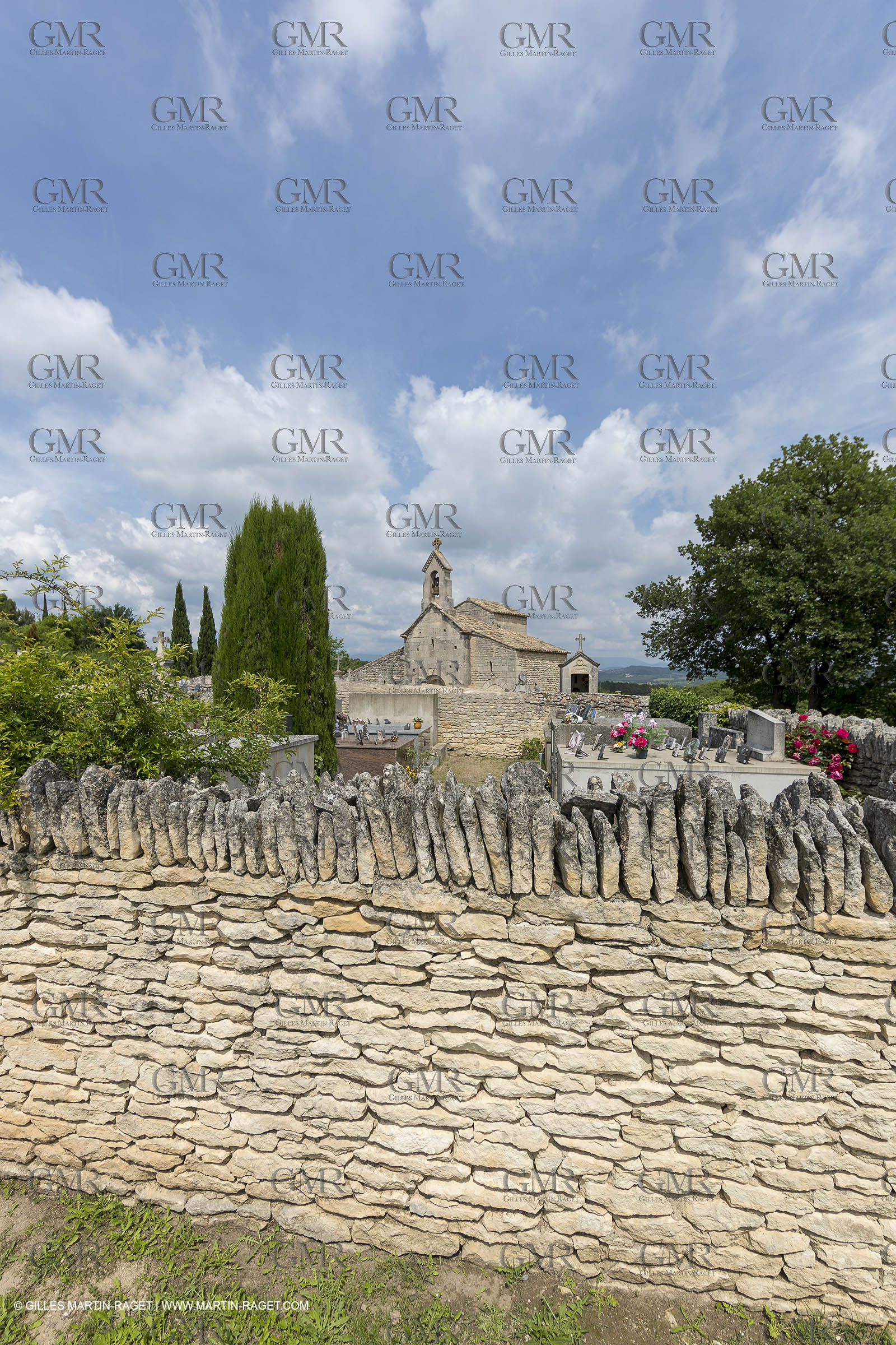 03 06 2018, Saint-Pantaléon (FRA,84), Chapelle de Saint-Pantaléon