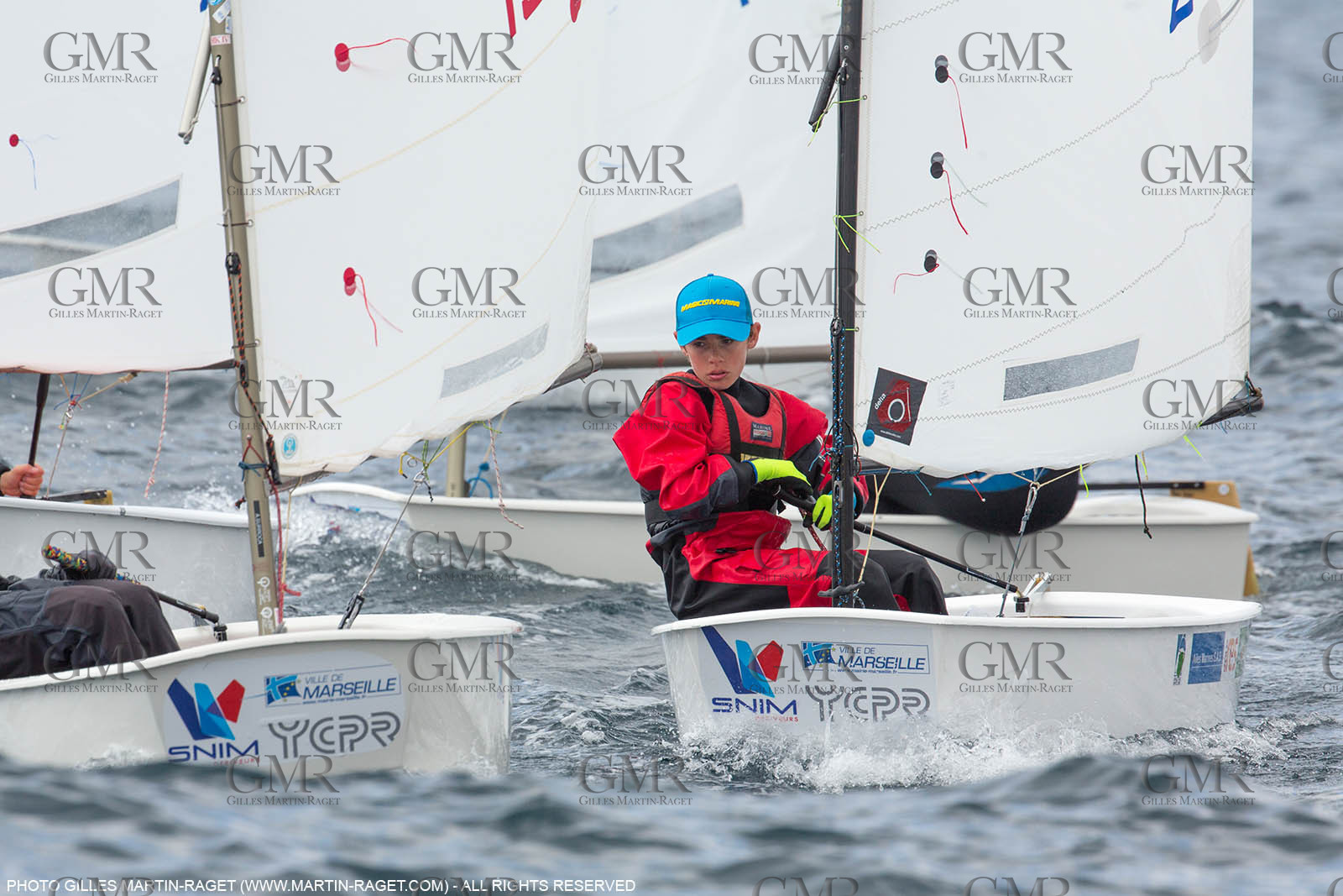 15 04 2016, Marseille (FRA,13), SNIM Dériveurs, Coupe Internationale de Printemps Optimist, Final Day