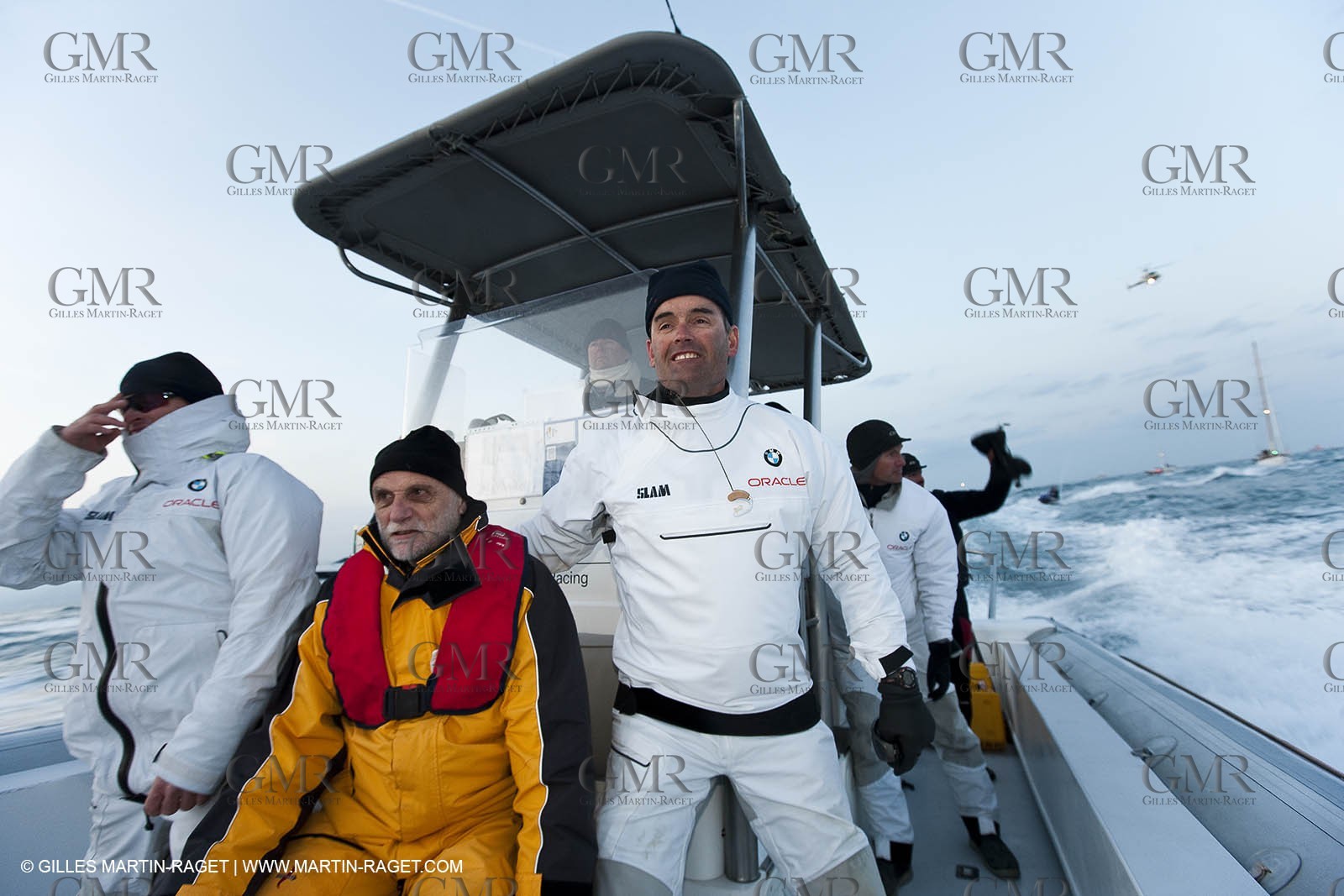 14 02 2010 - Valencia (ESP) - 33rd America's Cup - BMW ORACLE Racing - Race 2 - Russell Coutts