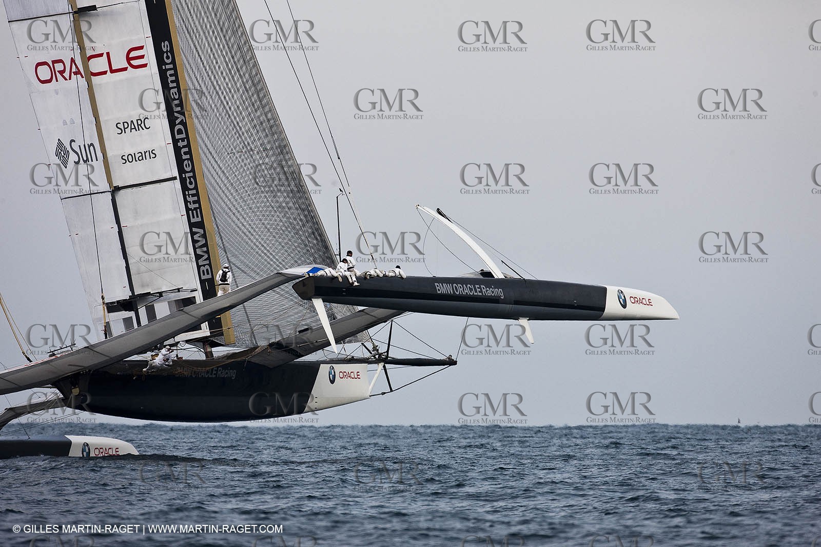 14 02 2010 - Valencia (ESP) - 33rd America's Cup - BMW ORACLE Racing - Race 2