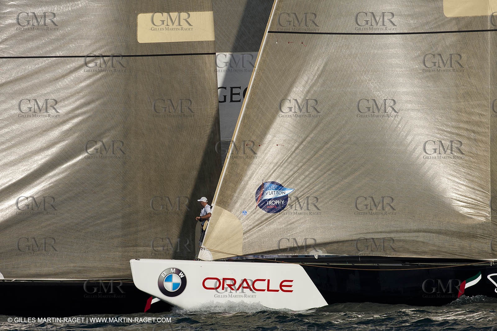 26 11 2010 - Dubai (UAE) - Dubai Louis Vuitton Trophy -1 2 final - BMW ORACLE Racing Vs All4One