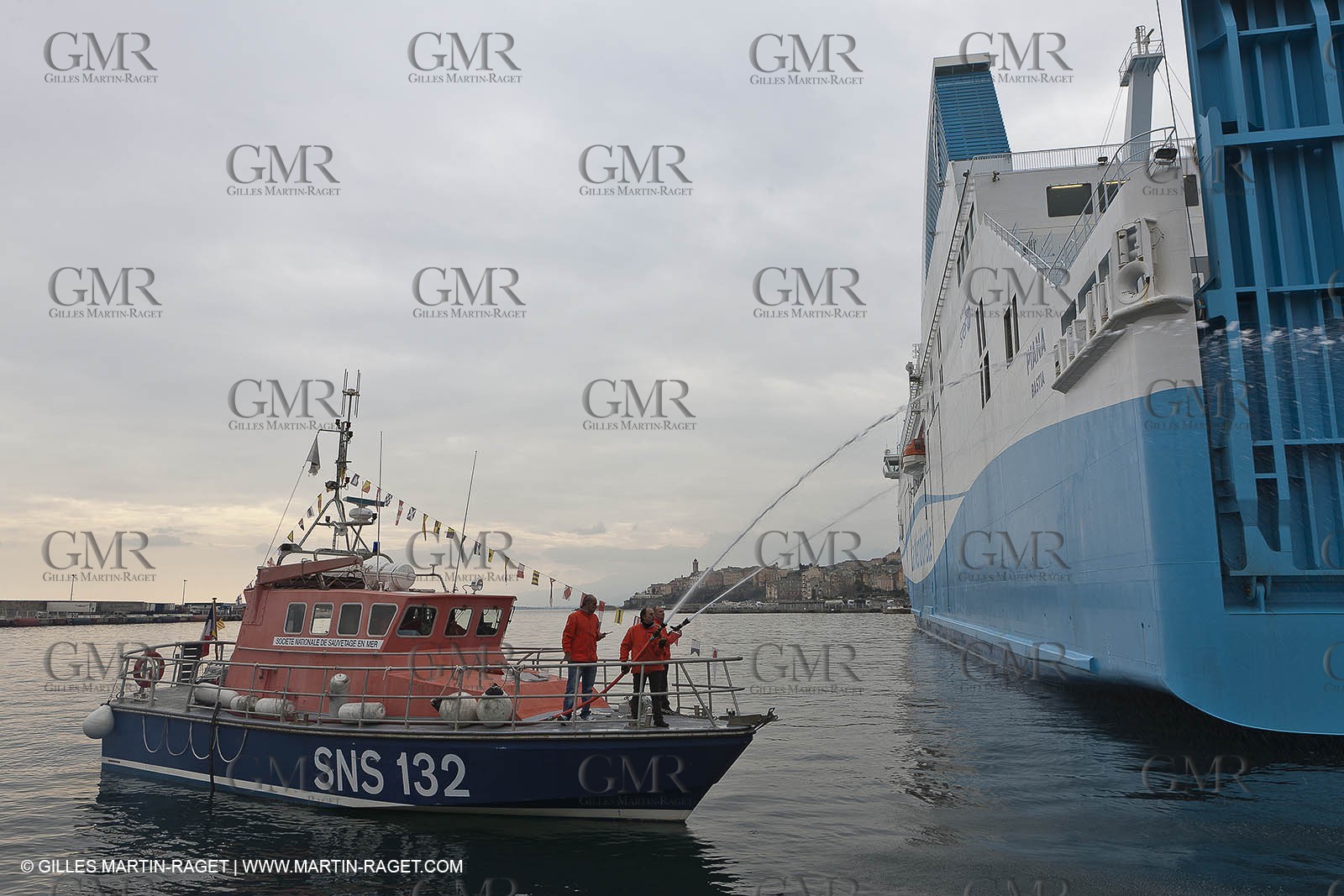 01-31-12   Marseilles (FRA,13) Bastia (FRA,Corsica)   Launching cruising trip and Christening ceremony of PIANA, last ferry ship from La Meridionale