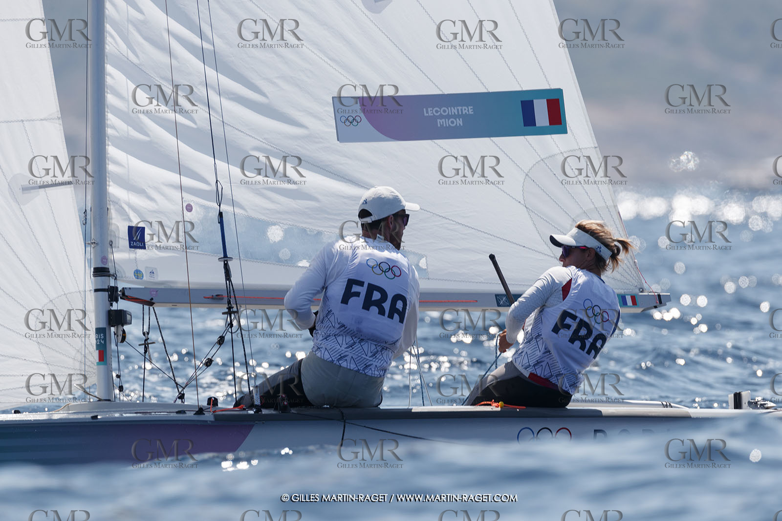 03 08 2024, Marseille (FRA), Paris 2024 Olympic Games, Sailing, Race Day 7